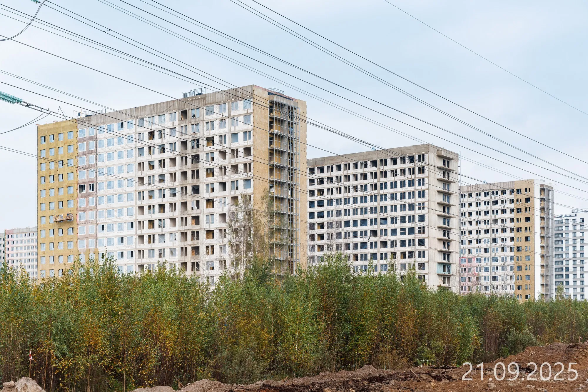 ЖК GloraX Парголово (Глоракс Парголово) ход строительства