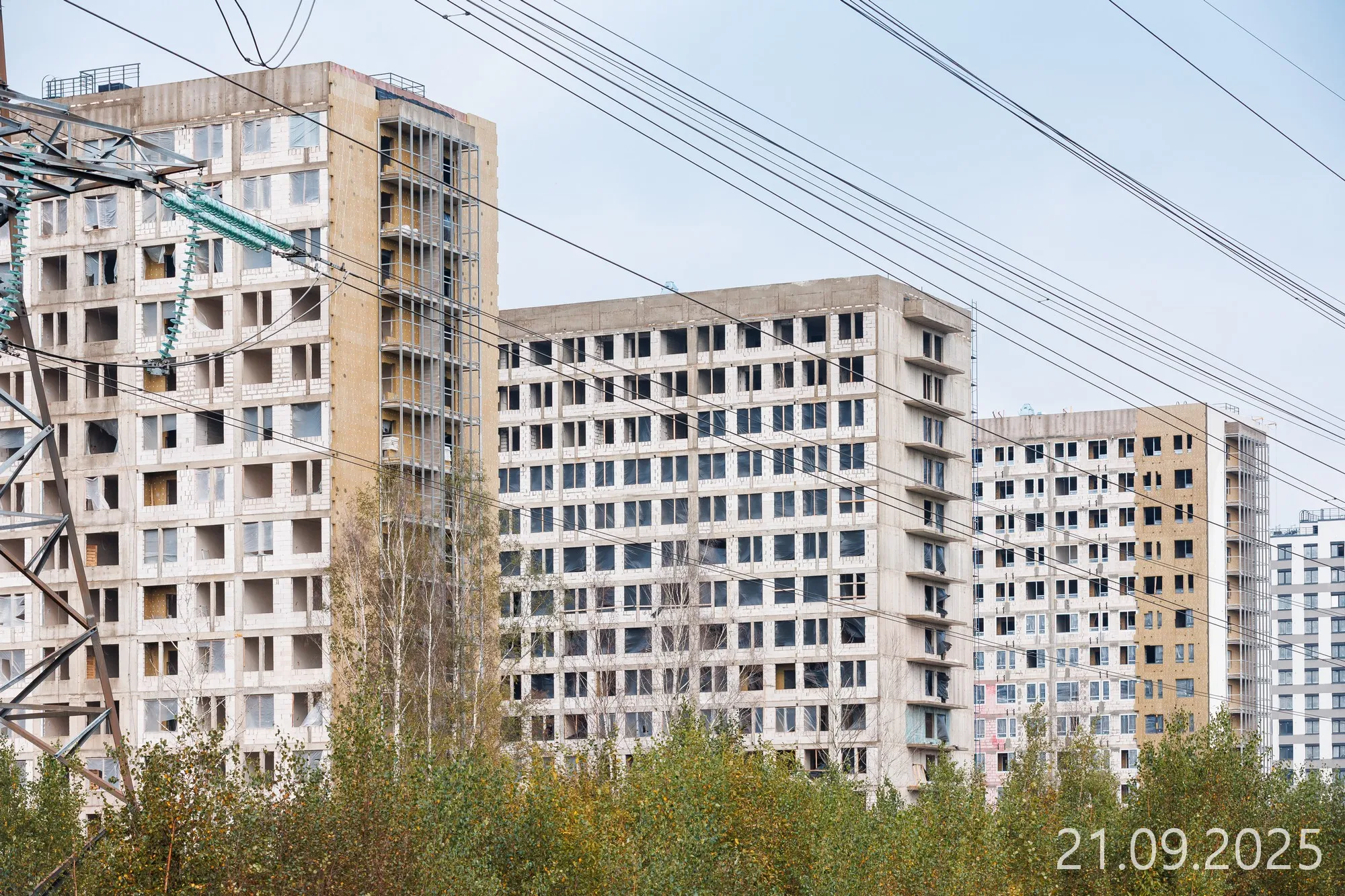 ЖК GloraX Парголово (Глоракс Парголово) ход строительства