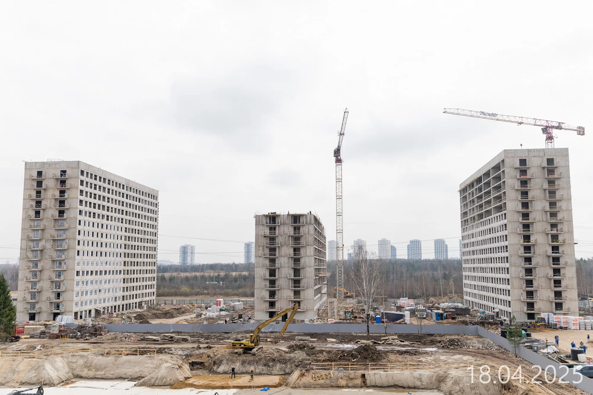 ЖК GloraX Парголово (Глоракс Парголово) ход строительства