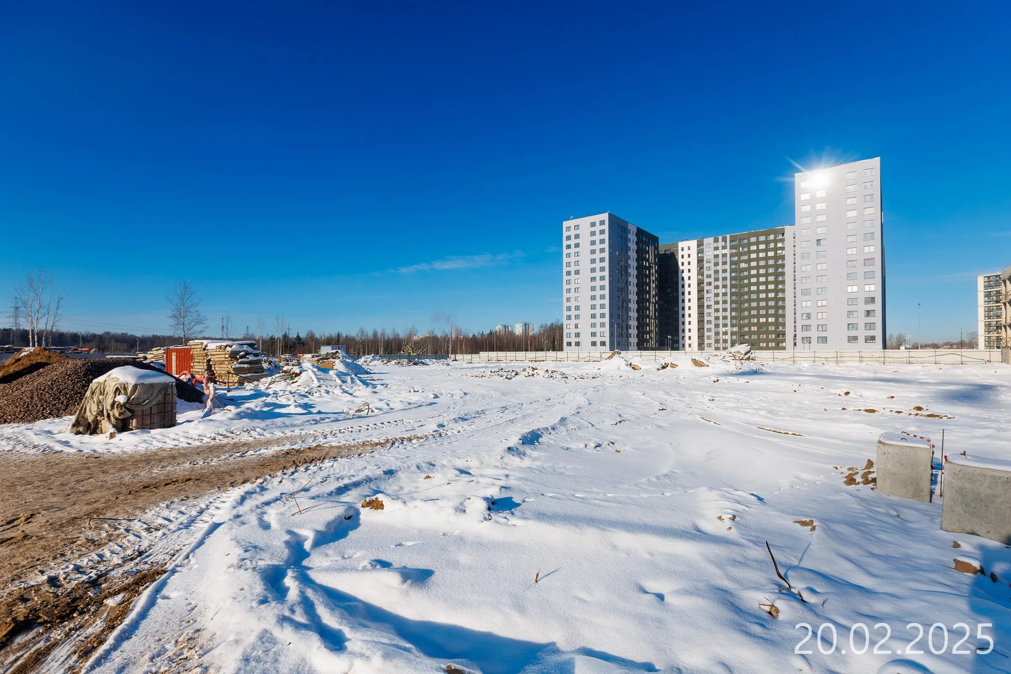 ЖК GloraX Парголово (Глоракс Парголово) ход строительства