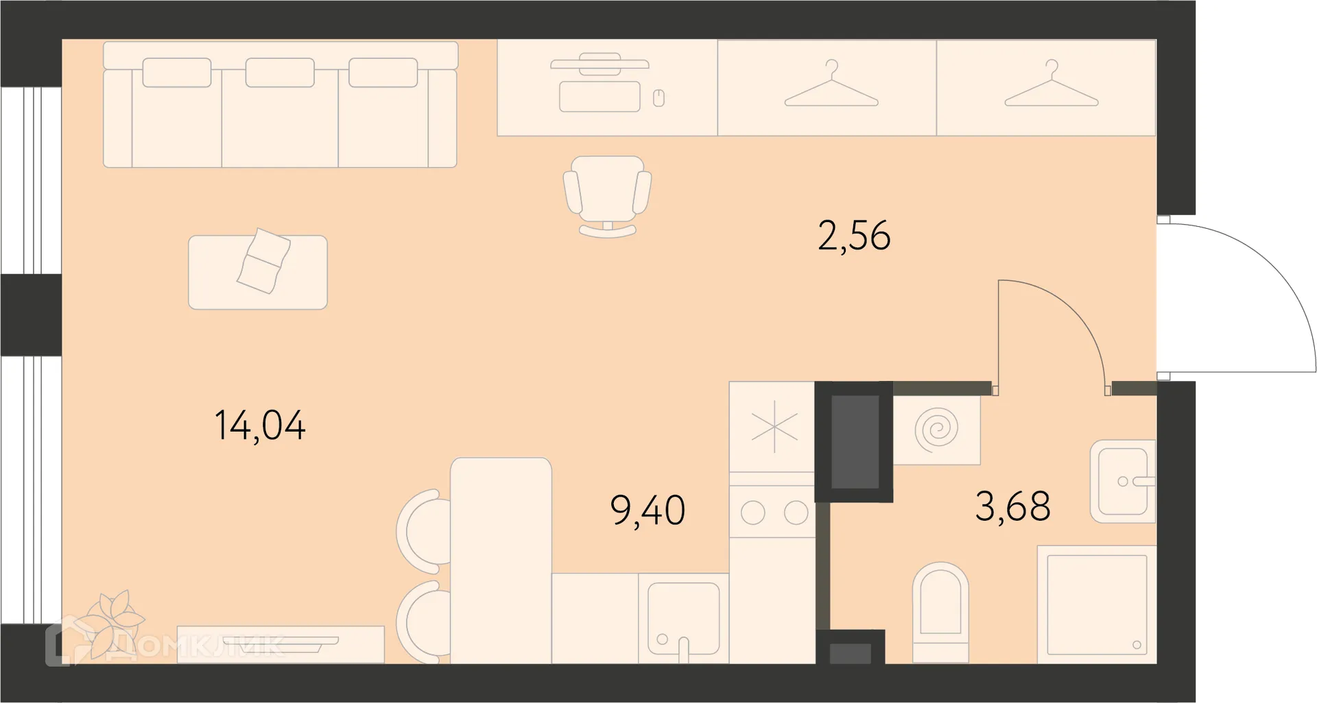 Фото квартиры в ЖК Первый Академ