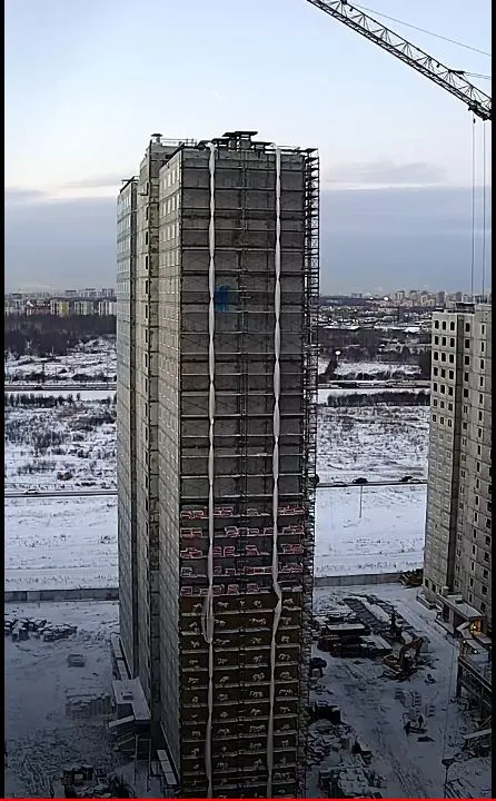 ЖК Цветной город ход строительства
