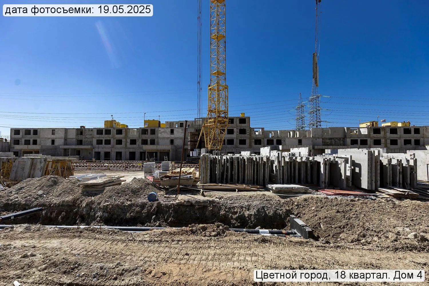 Пейзажный квартал ход строительства