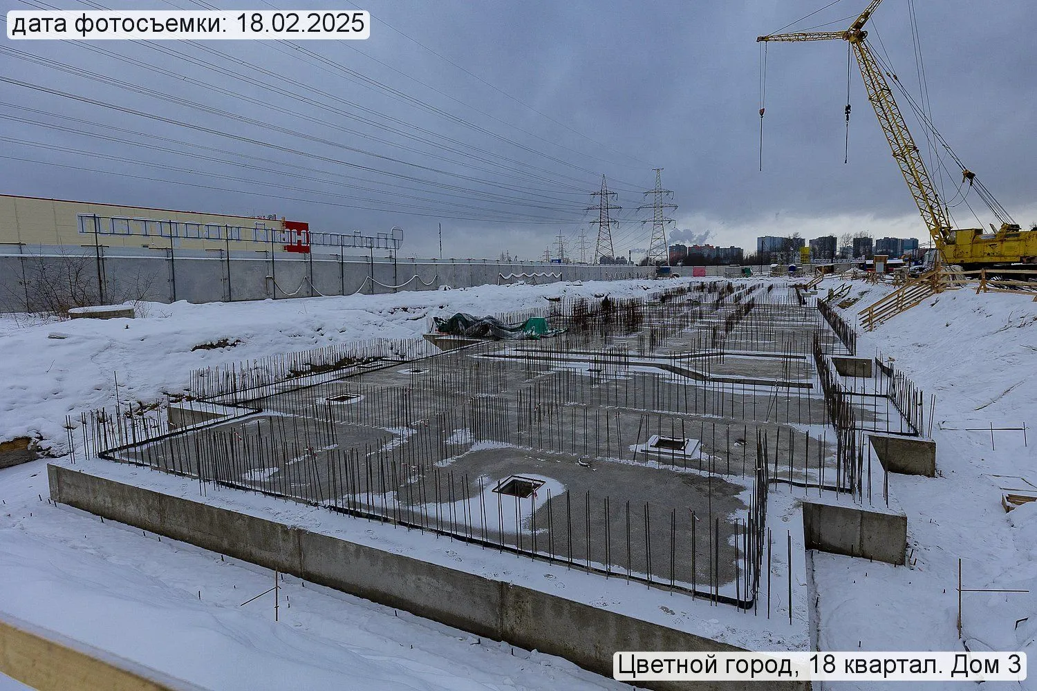 Пейзажный квартал ход строительства