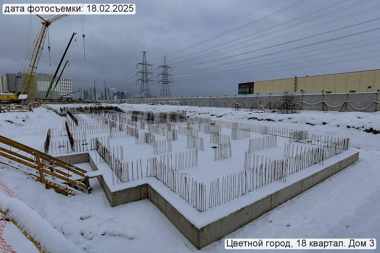 Пейзажный квартал ход строительства