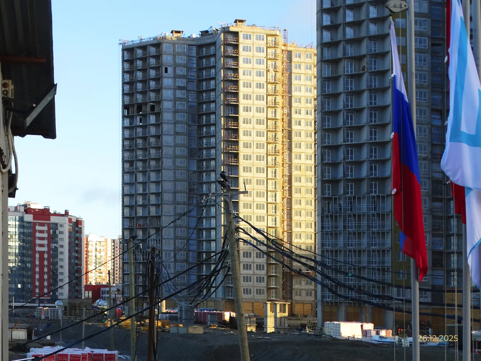 ЖК "Огни Залива" ход строительства