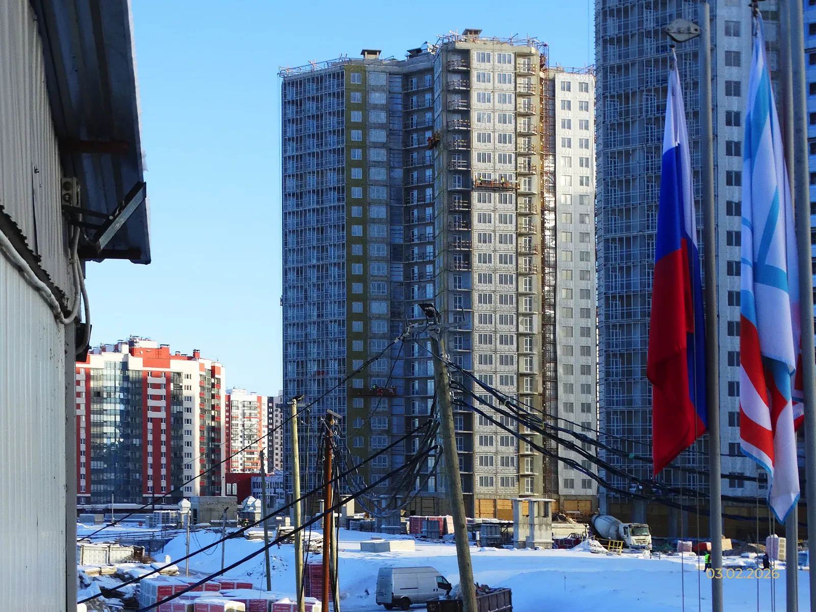 ЖК "Огни Залива" ход строительства