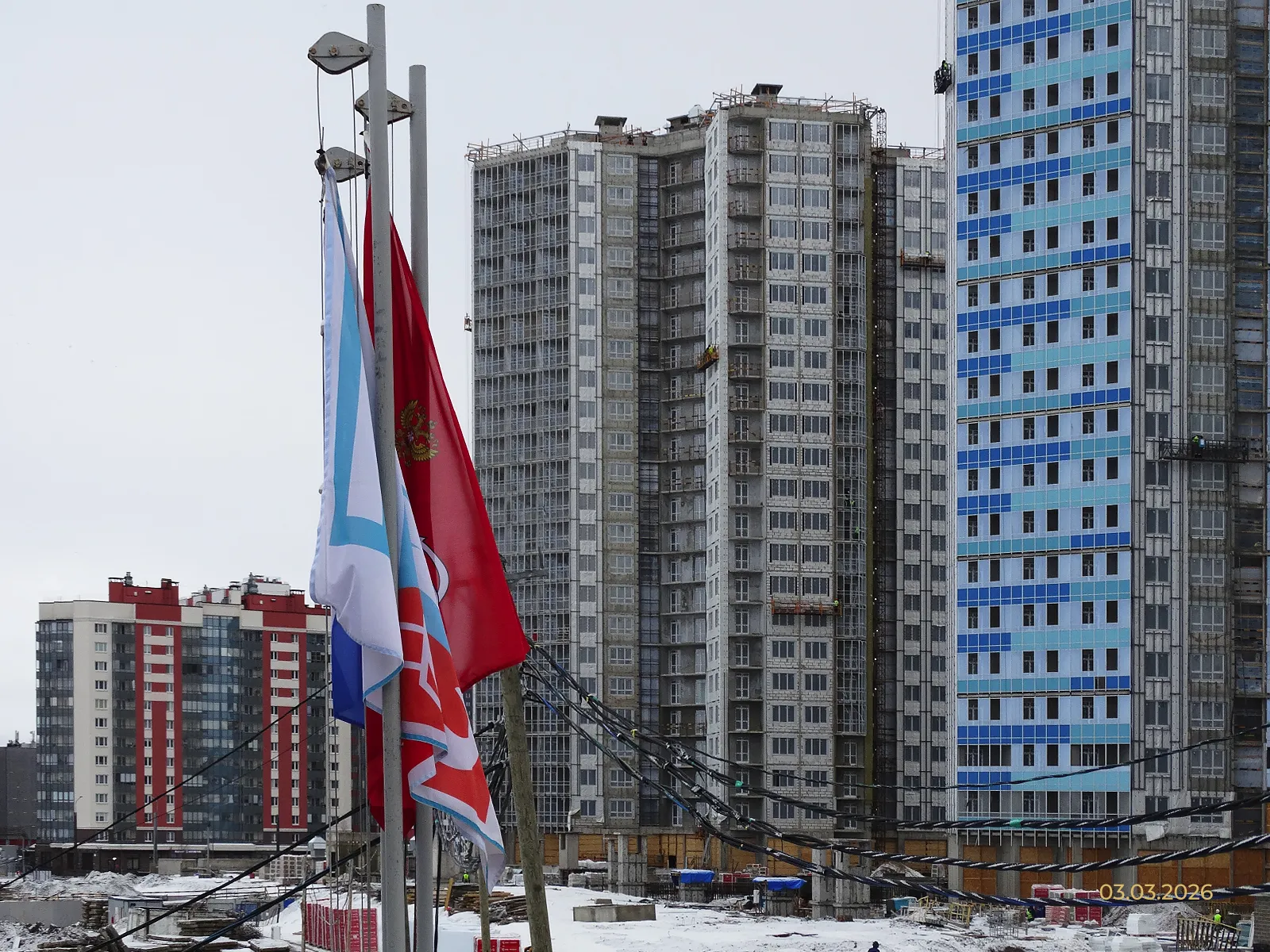ЖК "Огни Залива" ход строительства