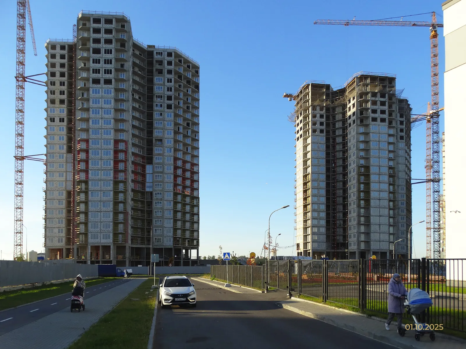 ЖК "Огни Залива" ход строительства