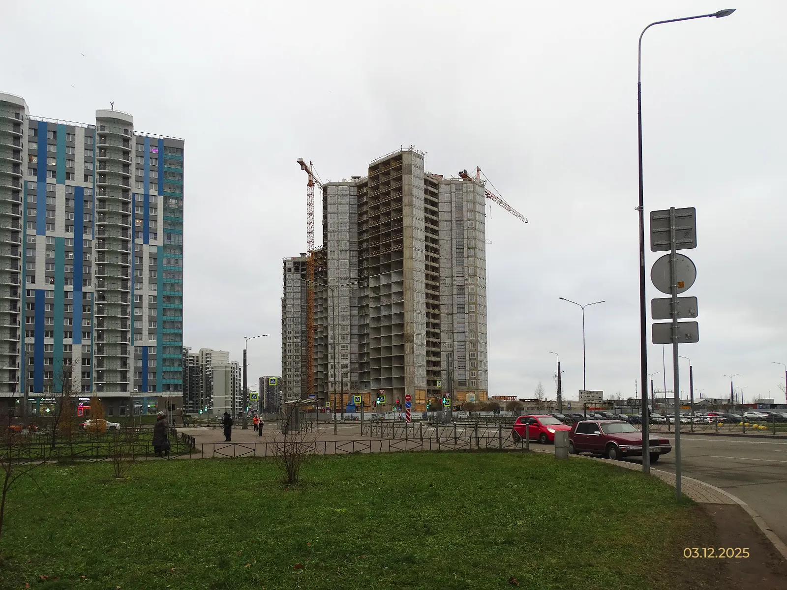 ЖК "Огни Залива" ход строительства