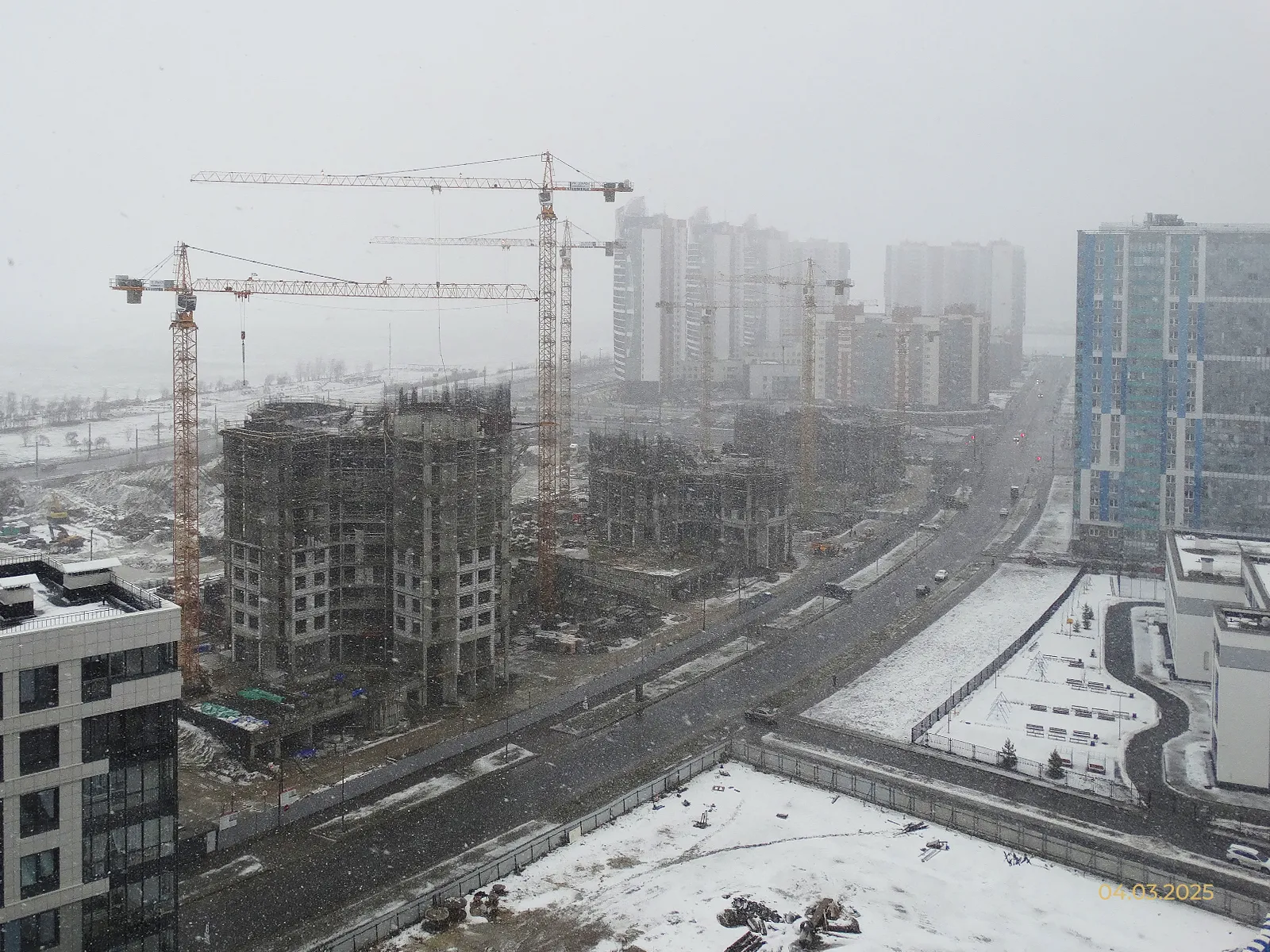 ЖК "Огни Залива" ход строительства