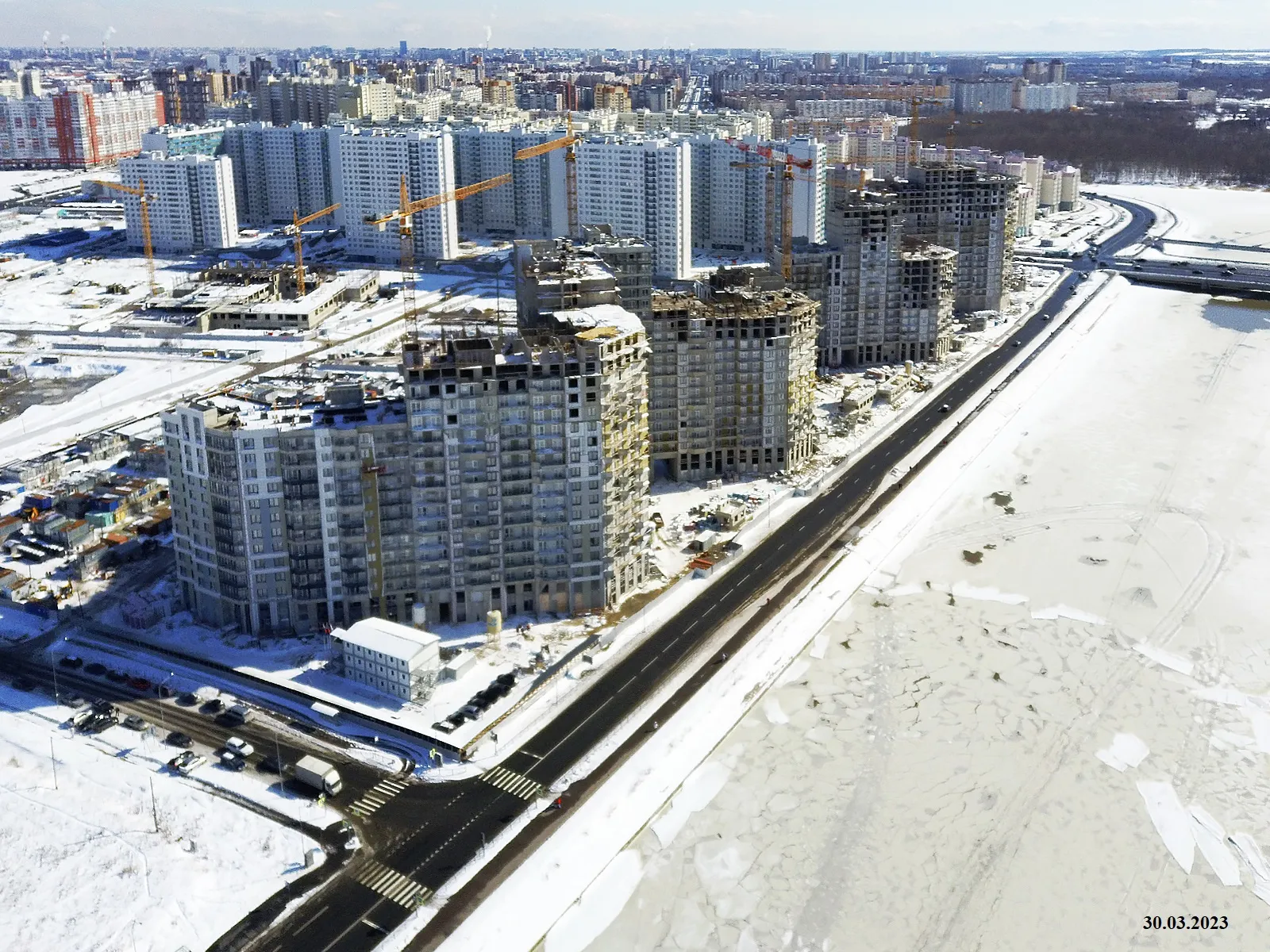 ЖК "Огни Залива" ход строительства
