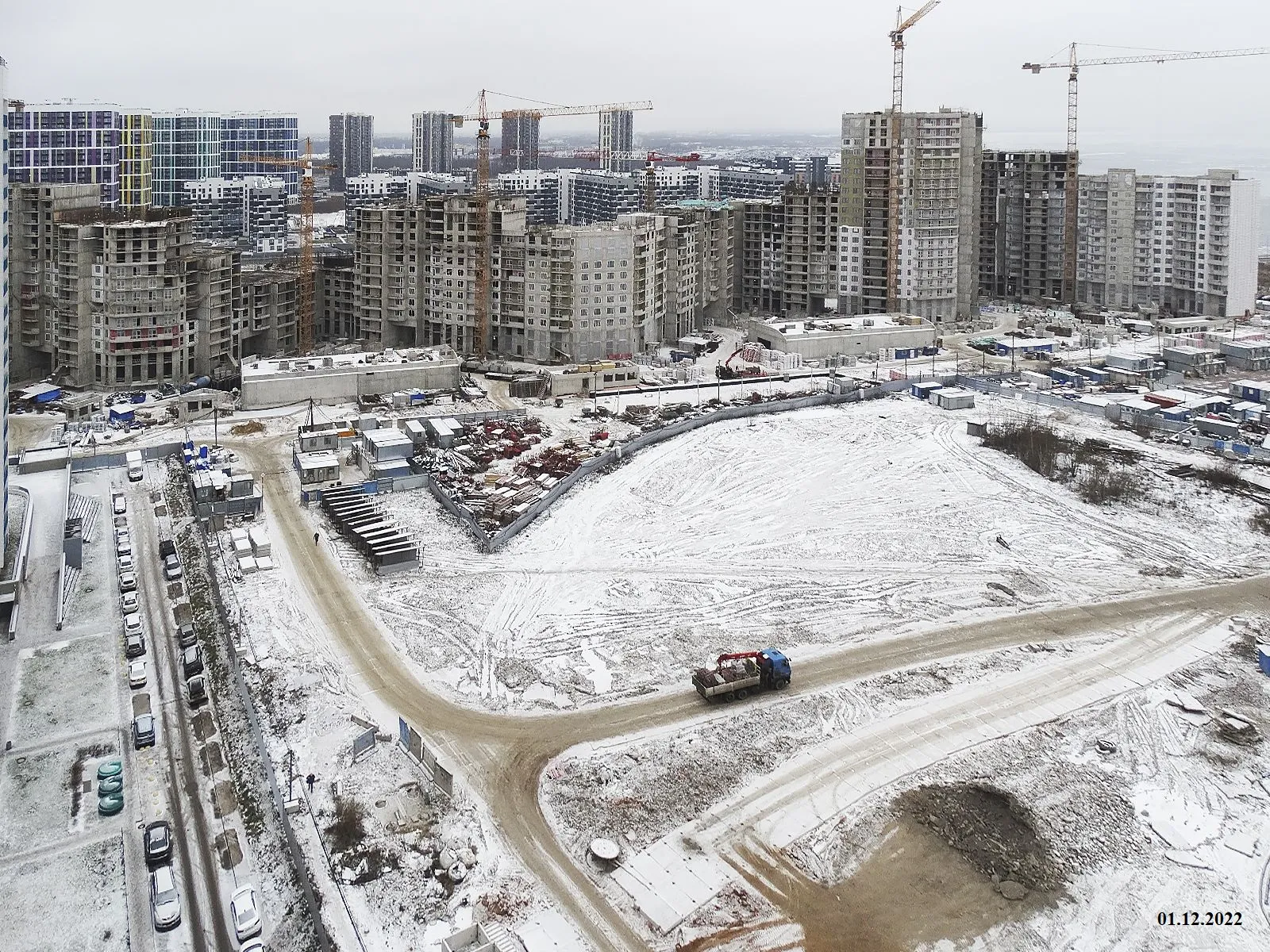 ЖК "Огни Залива" ход строительства