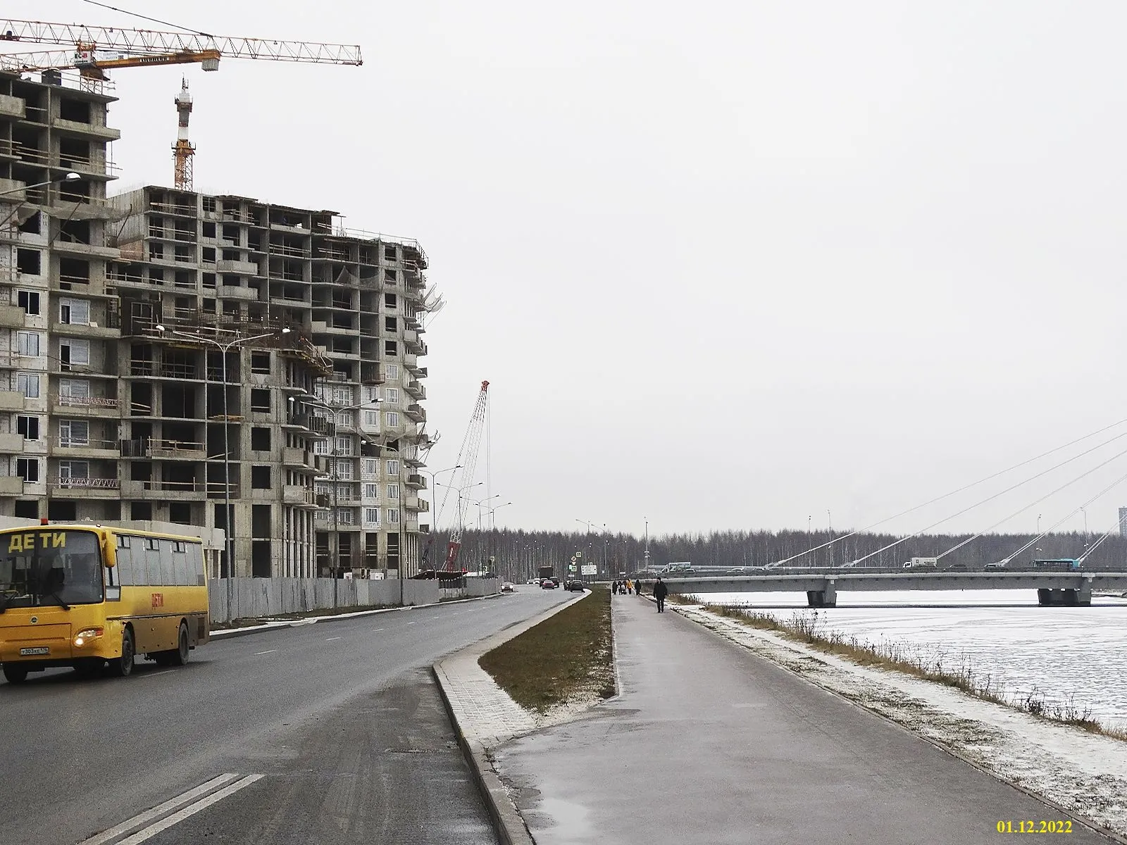 ЖК "Огни Залива" ход строительства