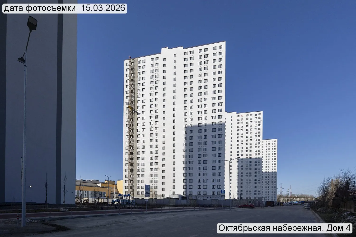 ЖК Октябрьская набережная ход строительства