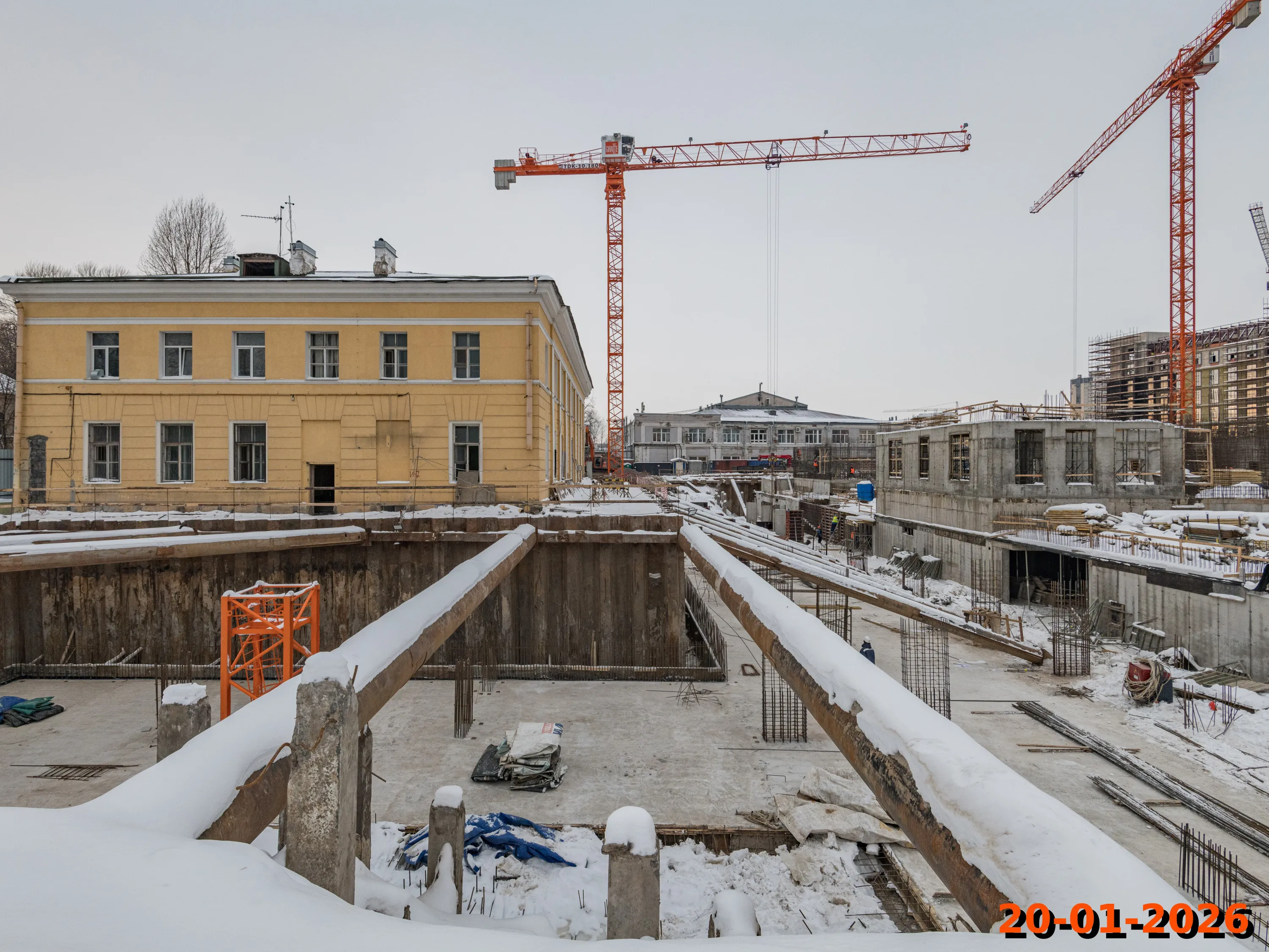 ЖК Шкиперский 19 ход строительства