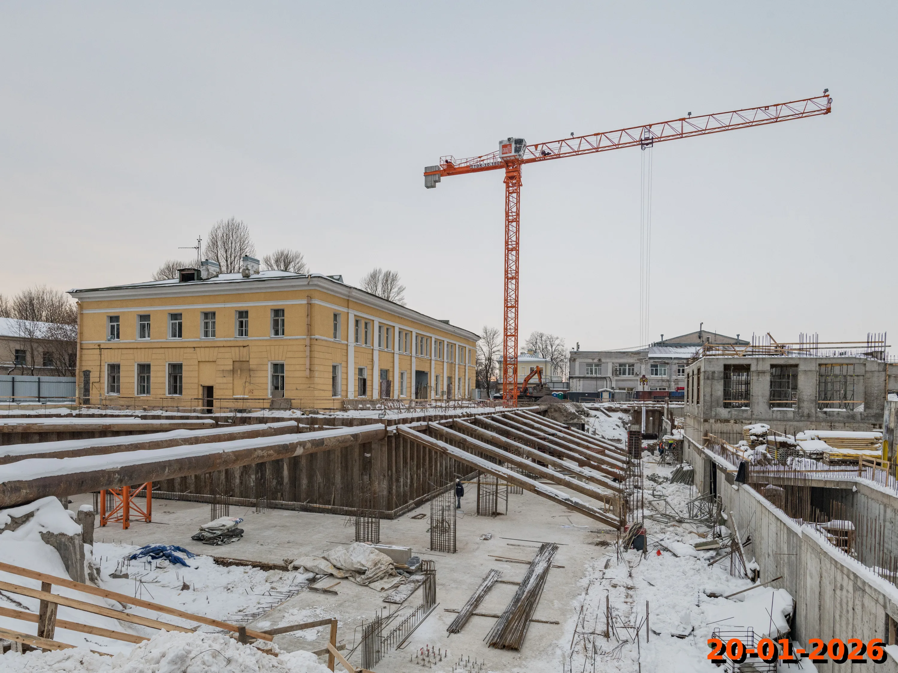 ЖК Шкиперский 19 ход строительства