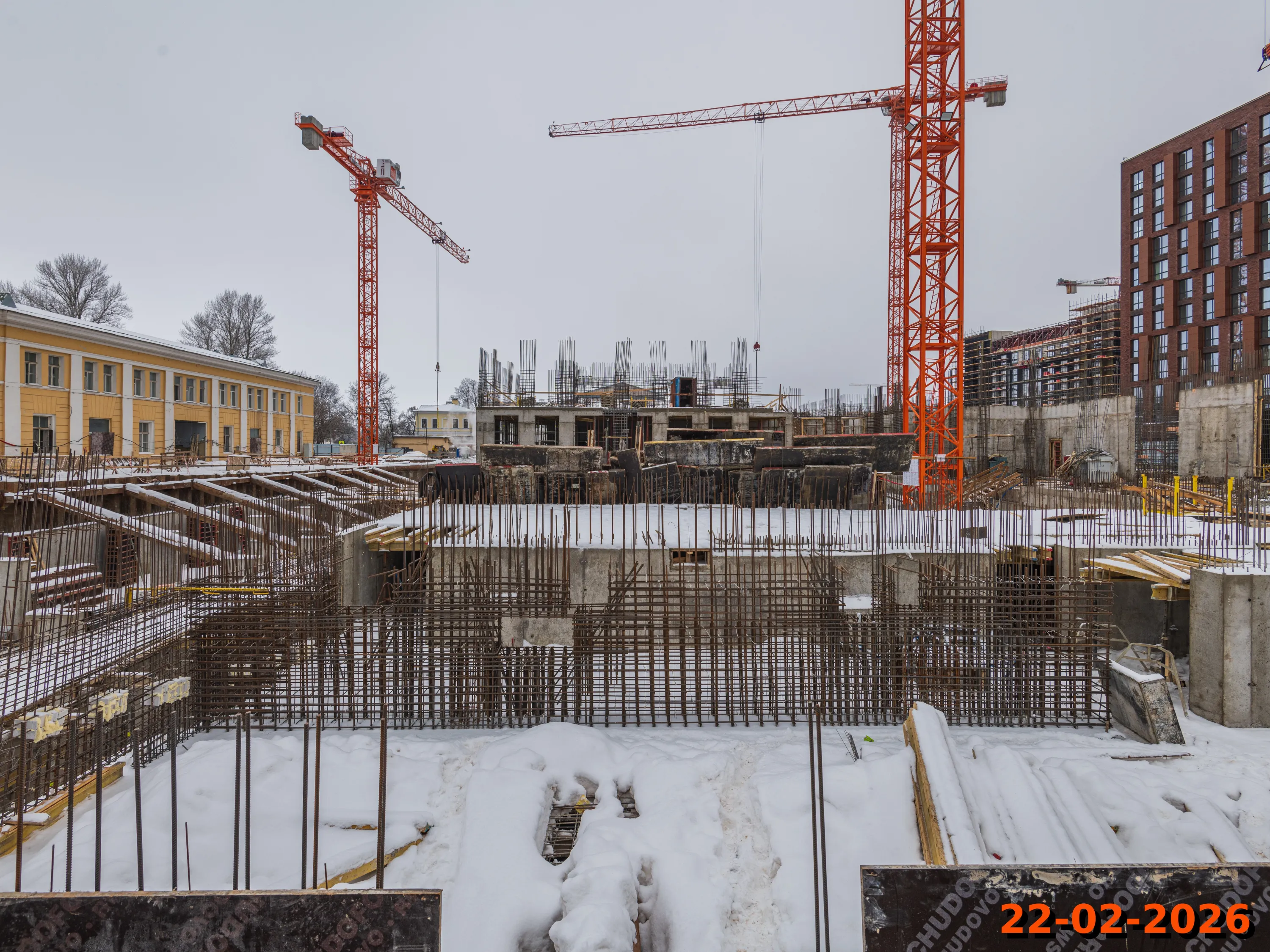 ЖК Шкиперский 19 ход строительства