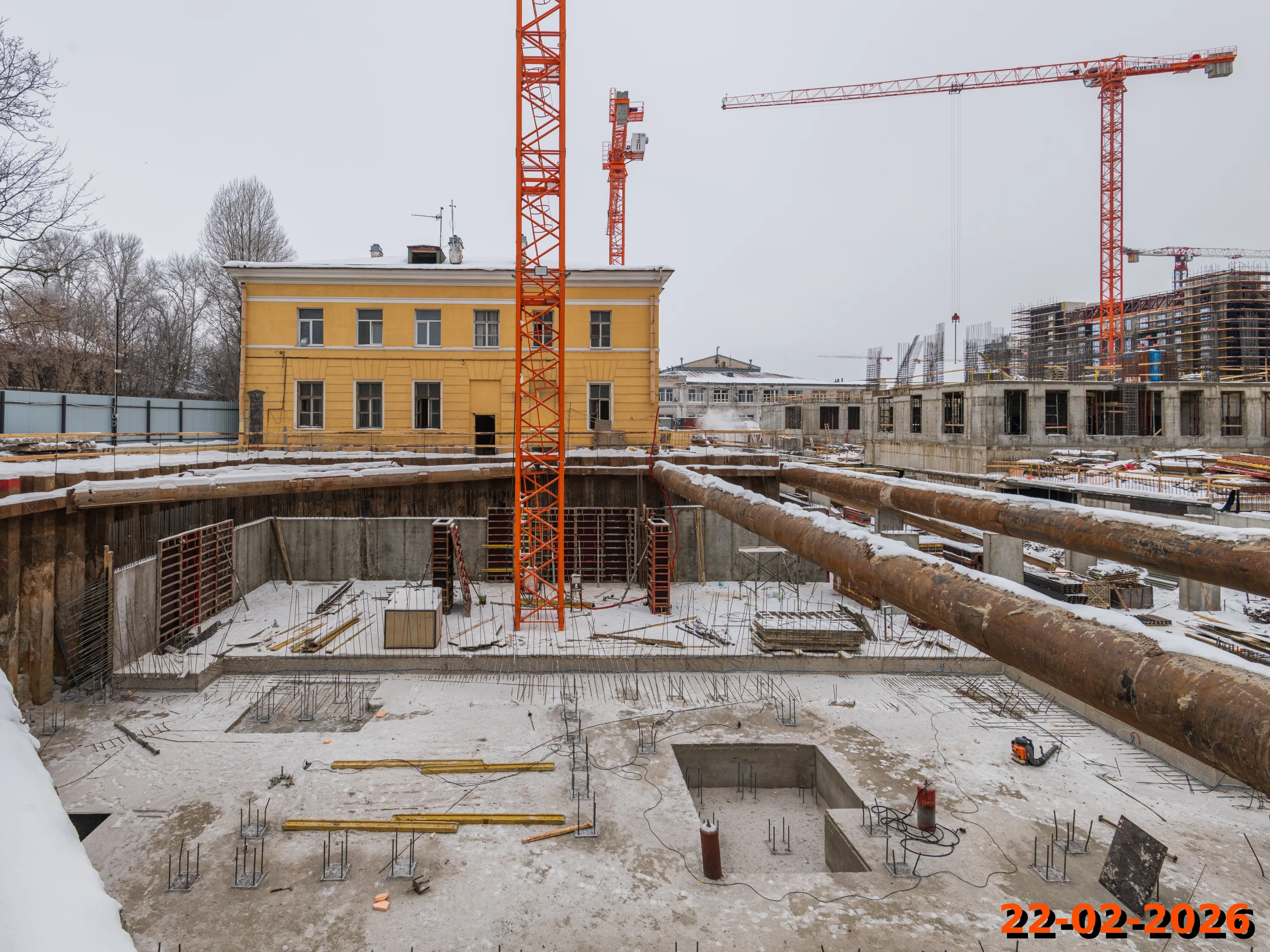 ЖК Шкиперский 19 ход строительства