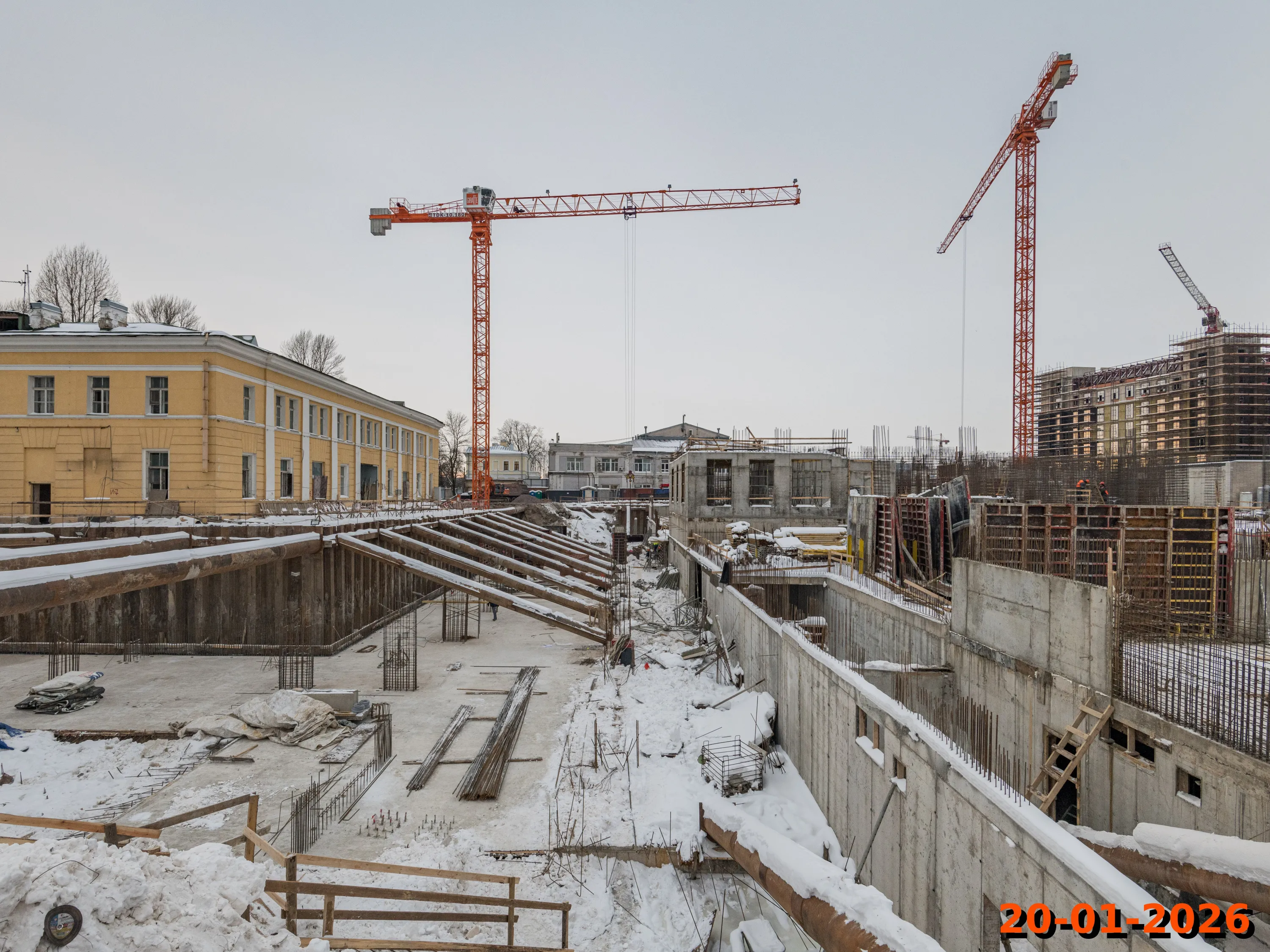 ЖК Шкиперский 19 ход строительства