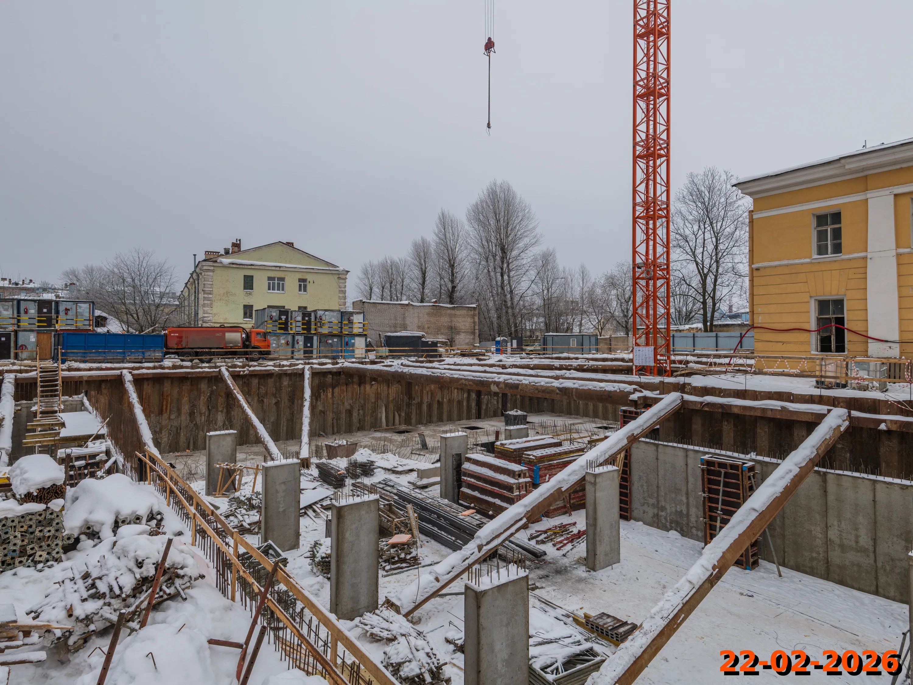 ЖК Шкиперский 19 ход строительства
