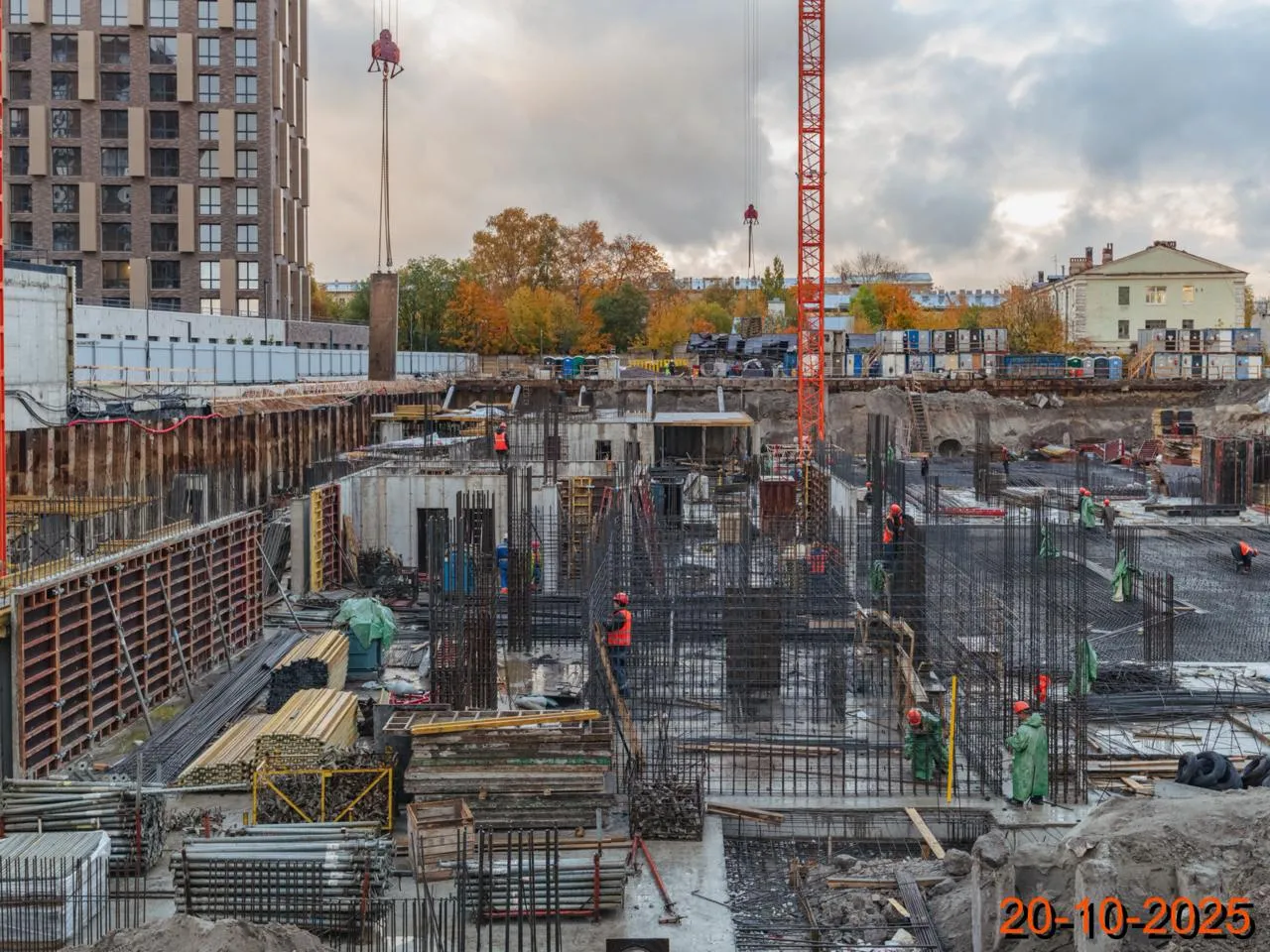 ЖК Шкиперский 19 ход строительства