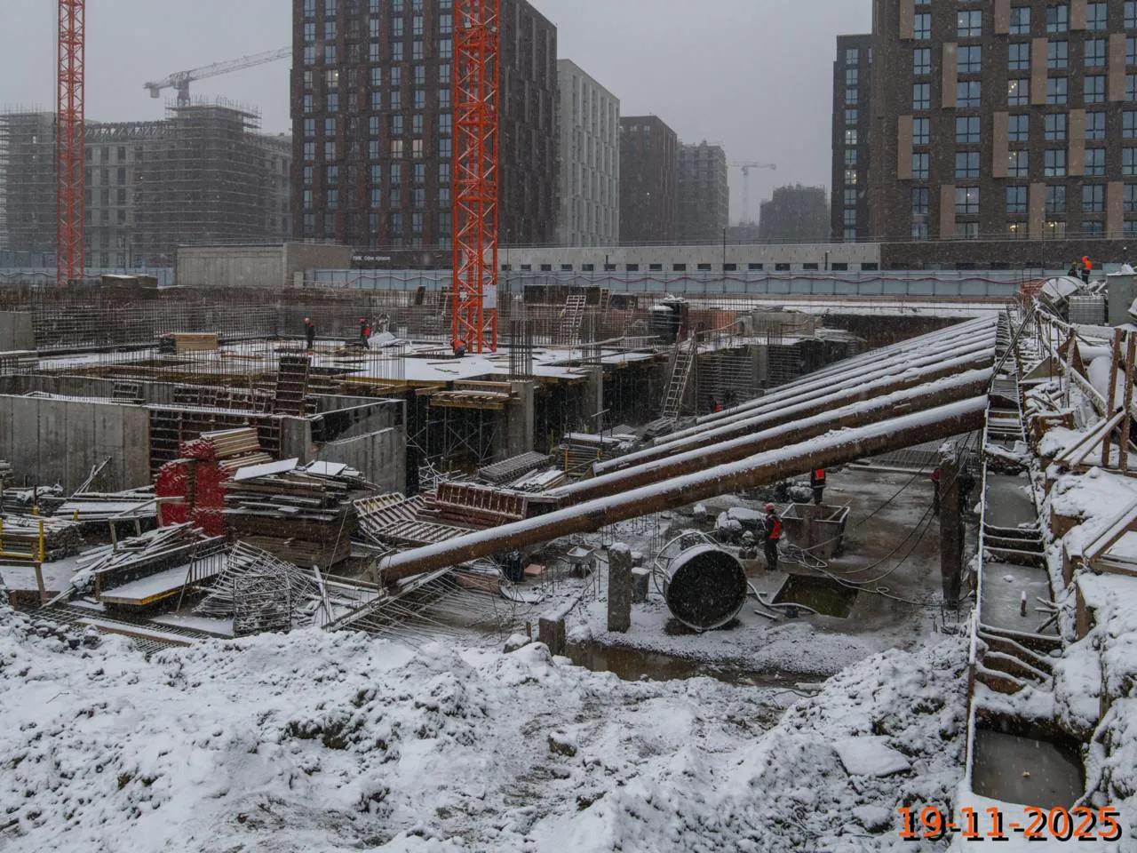 ЖК Шкиперский 19 ход строительства