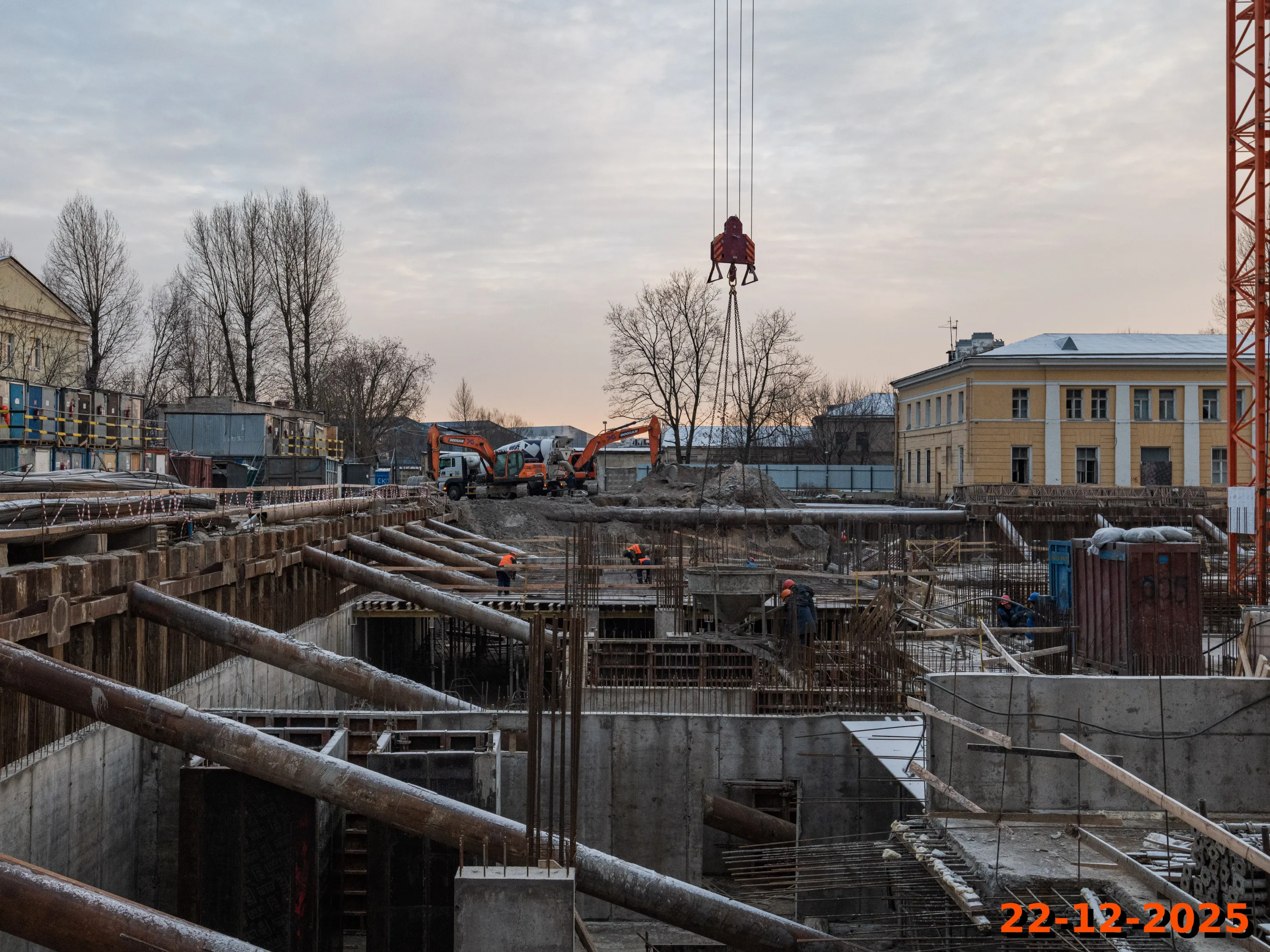 ЖК Шкиперский 19 ход строительства