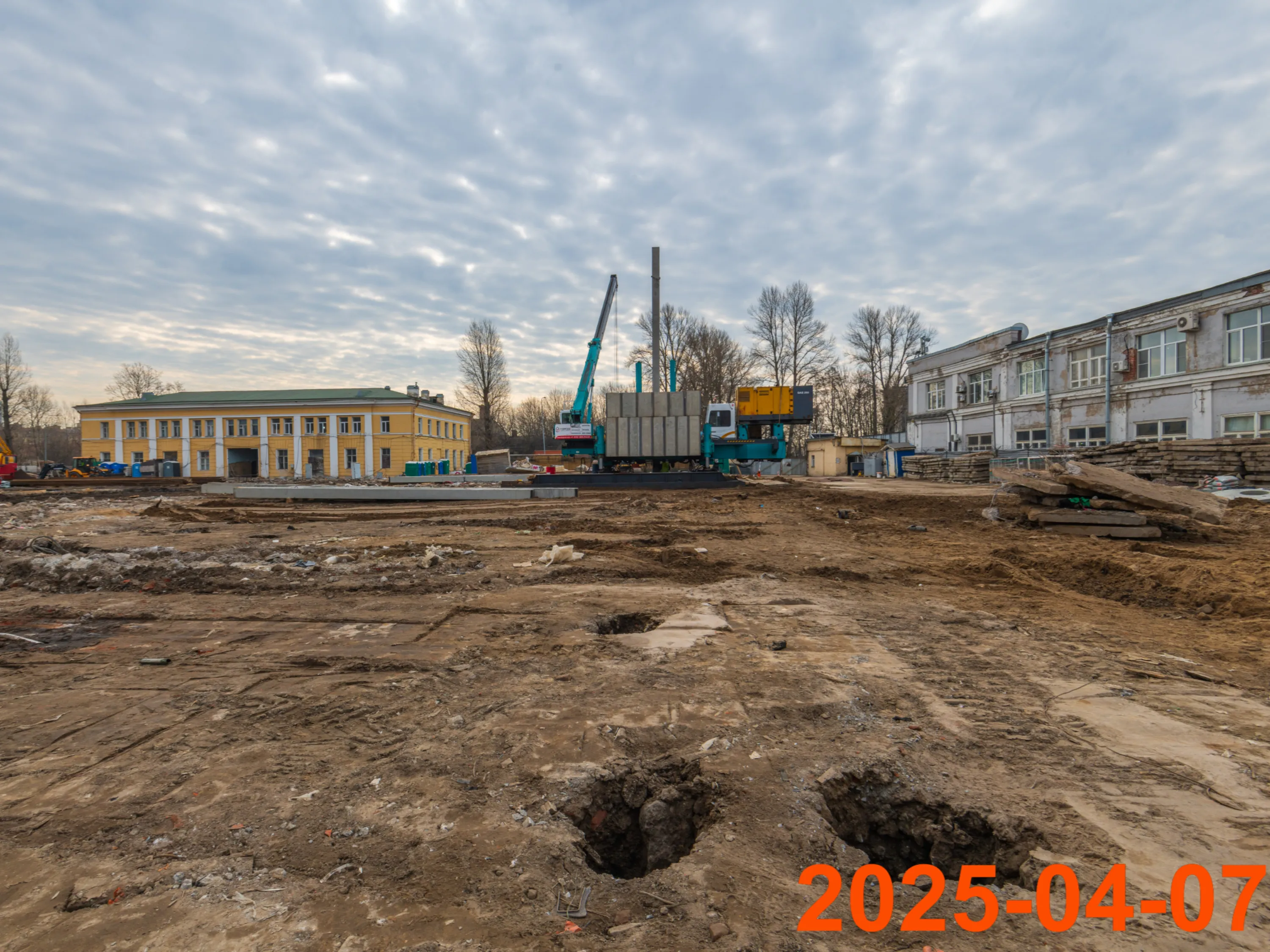 ЖК Шкиперский 19 ход строительства