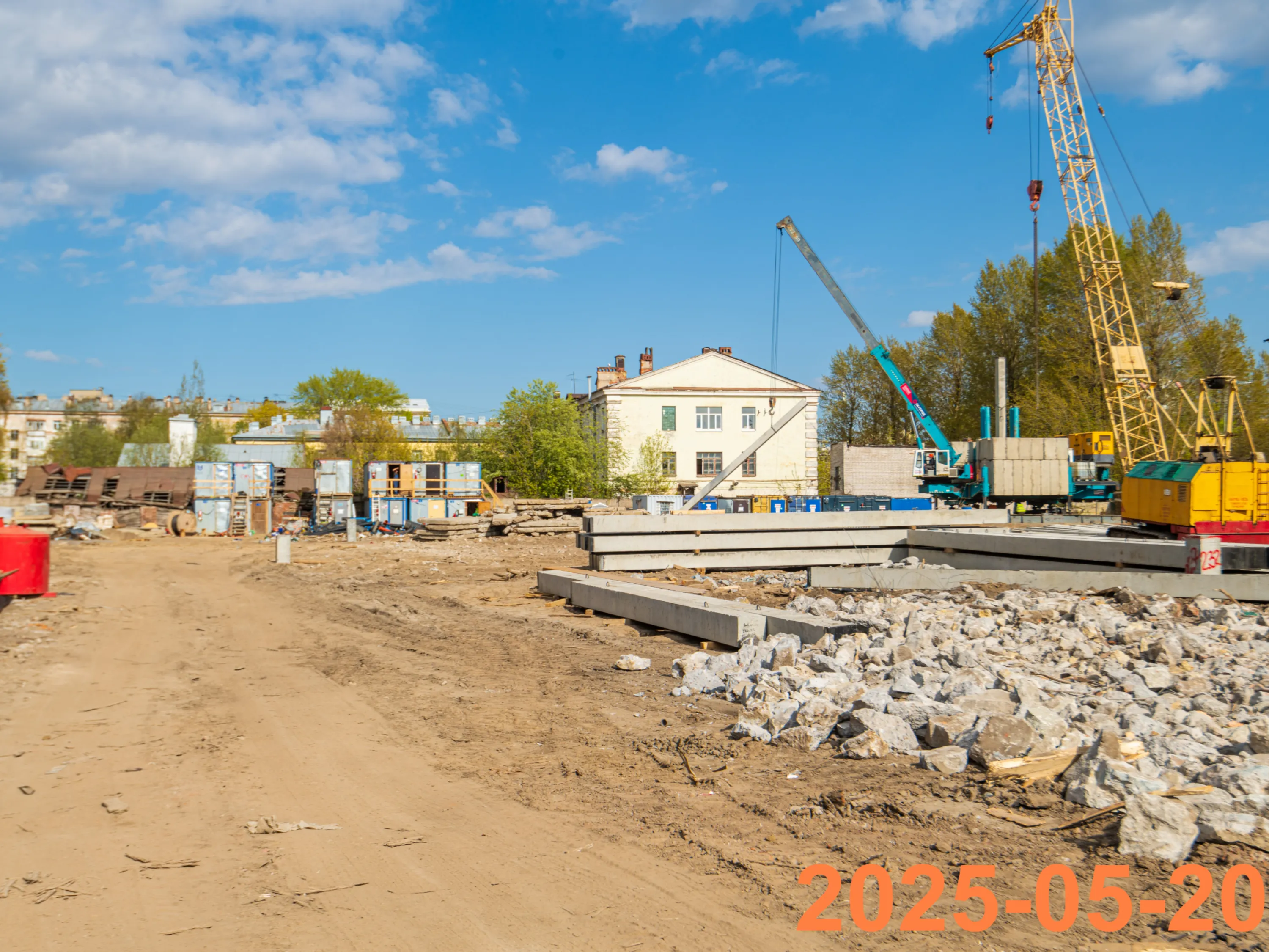 ЖК Шкиперский 19 ход строительства