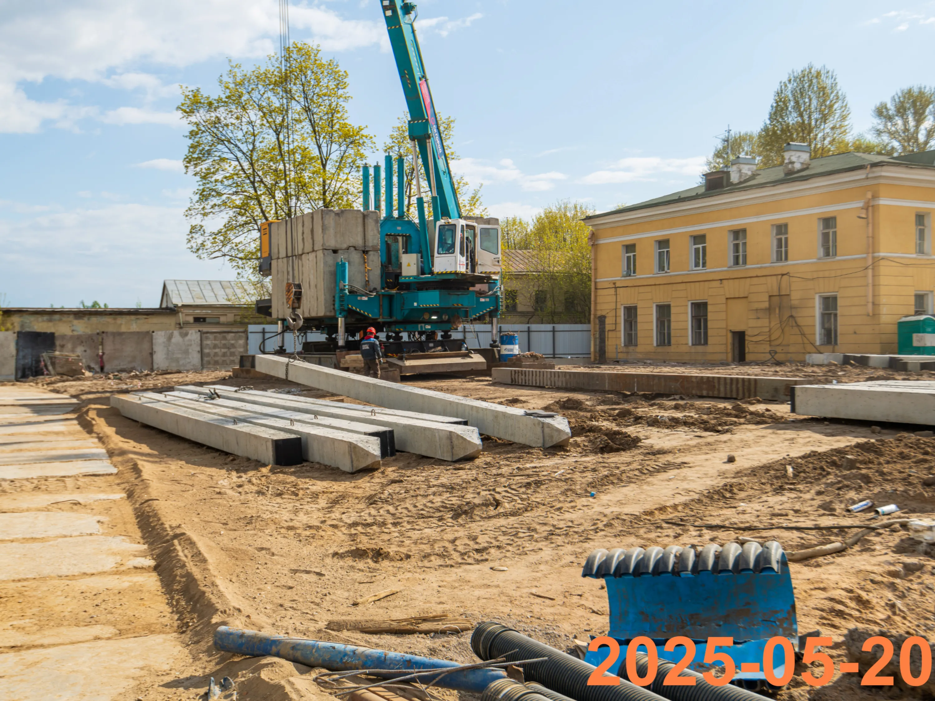 ЖК Шкиперский 19 ход строительства