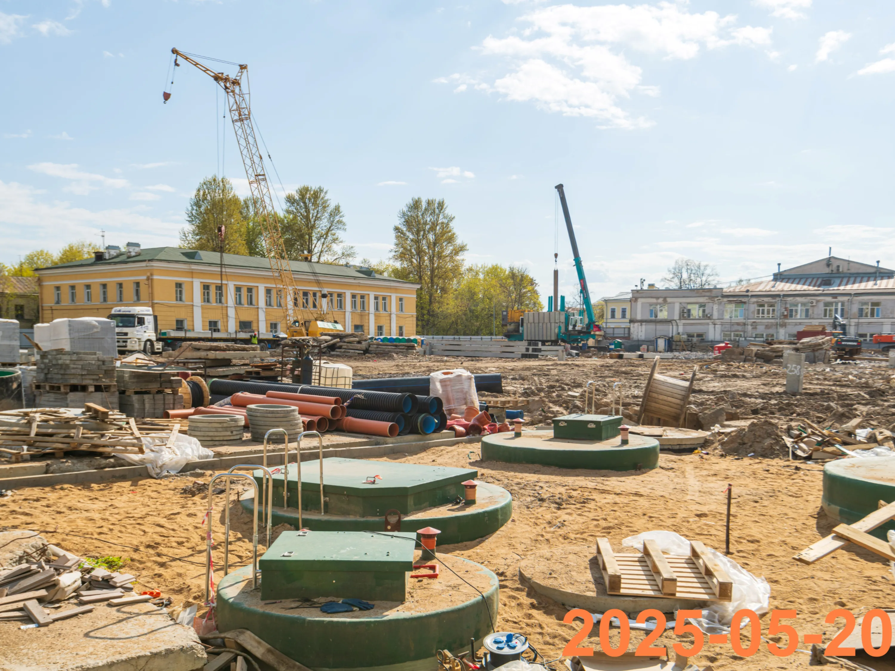 ЖК Шкиперский 19 ход строительства
