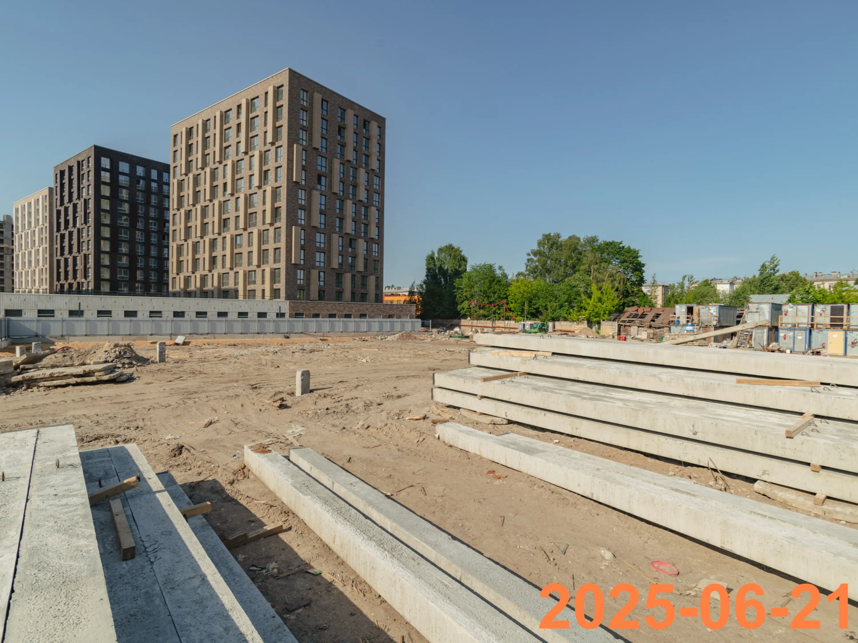 ЖК Шкиперский 19 ход строительства