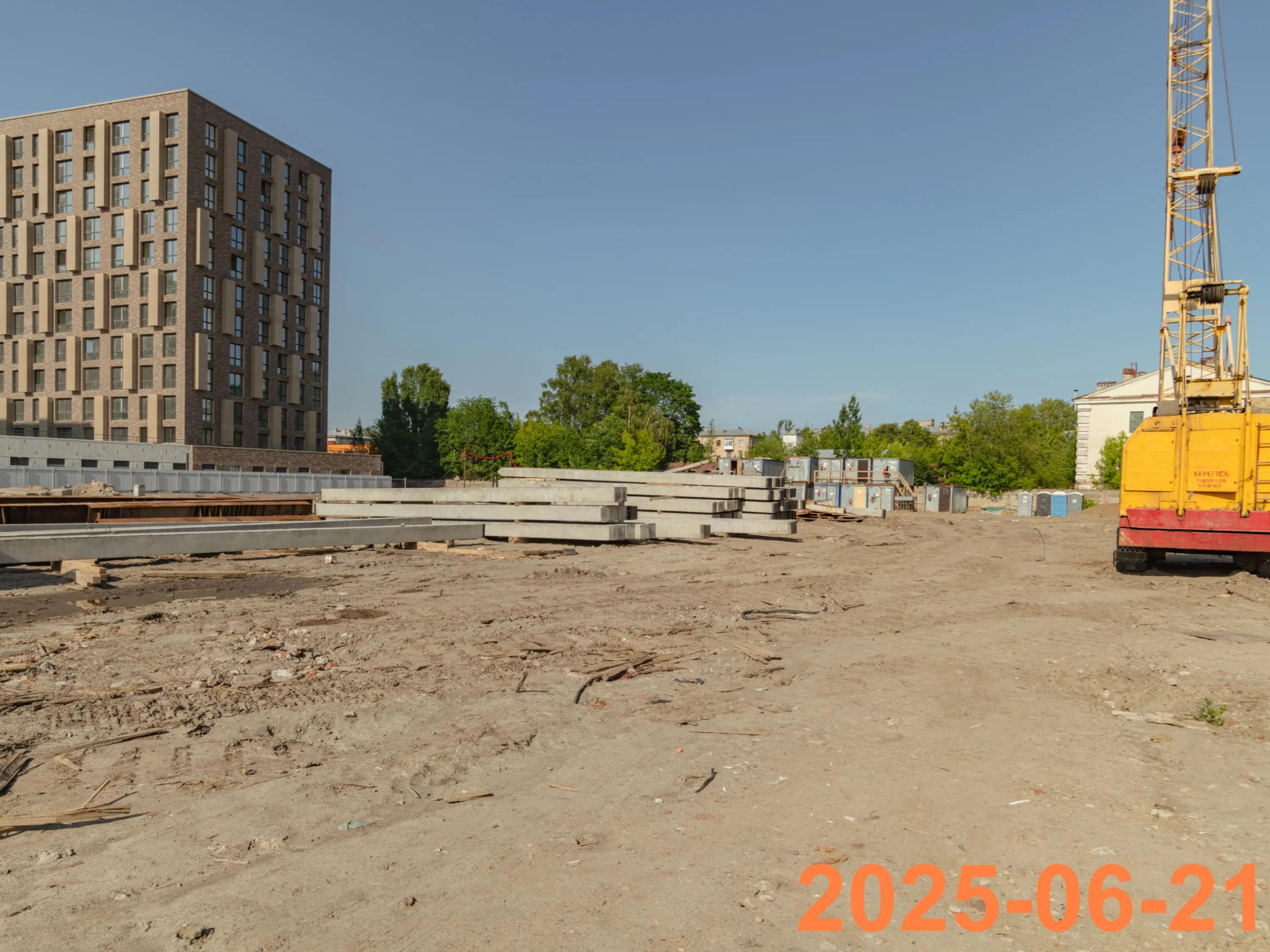 ЖК Шкиперский 19 ход строительства