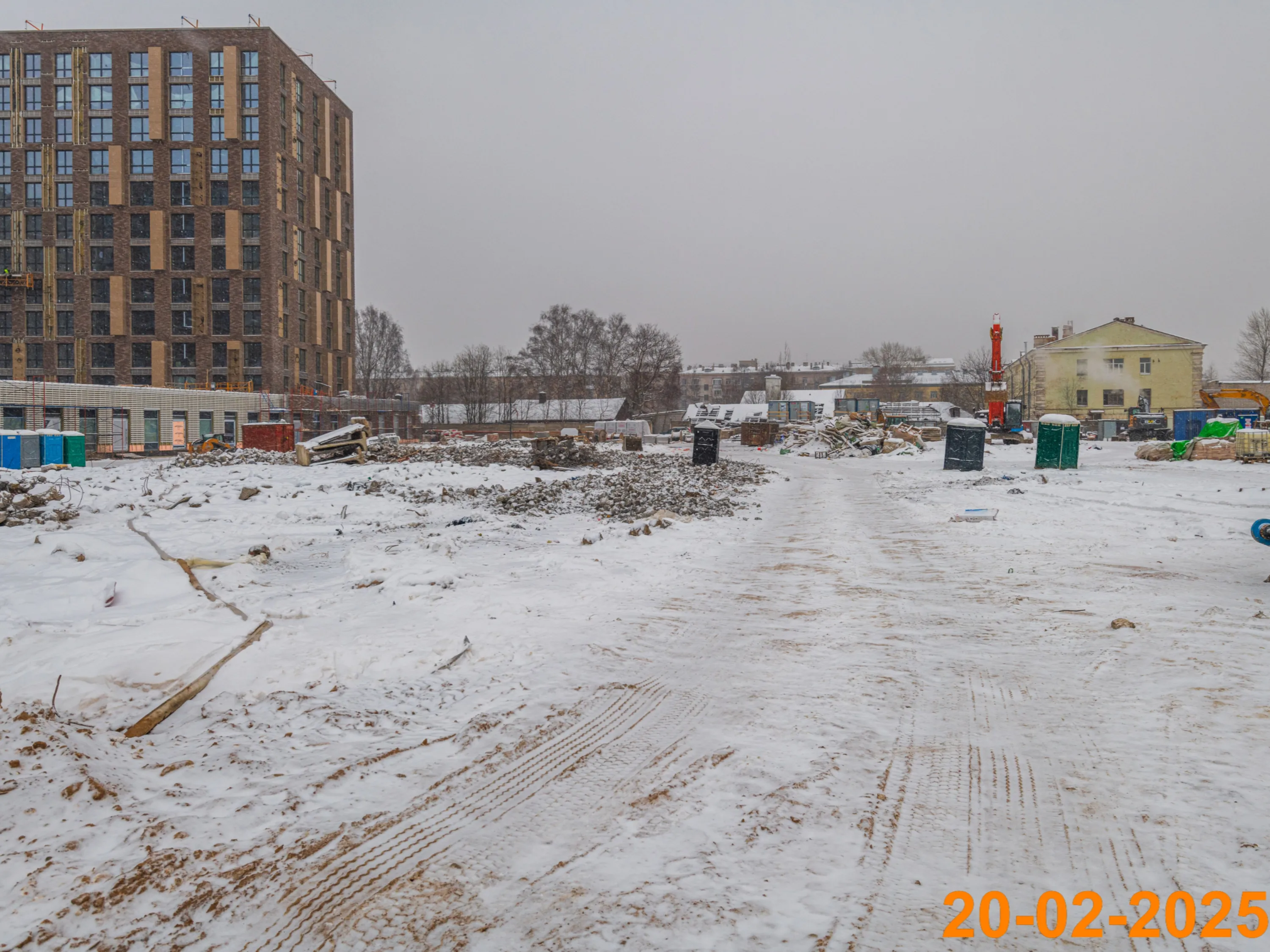 ЖК Шкиперский 19 ход строительства