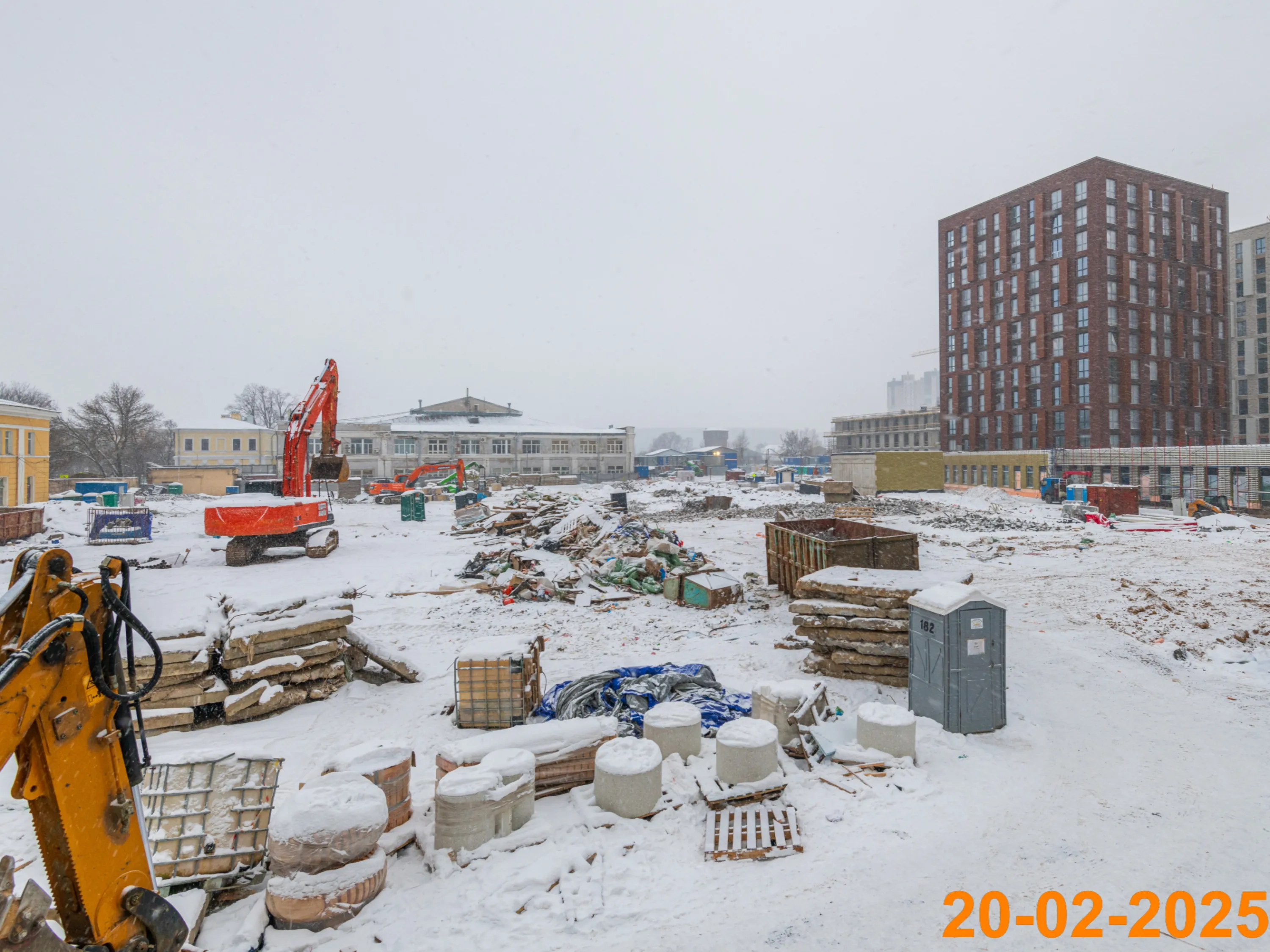 ЖК Шкиперский 19 ход строительства
