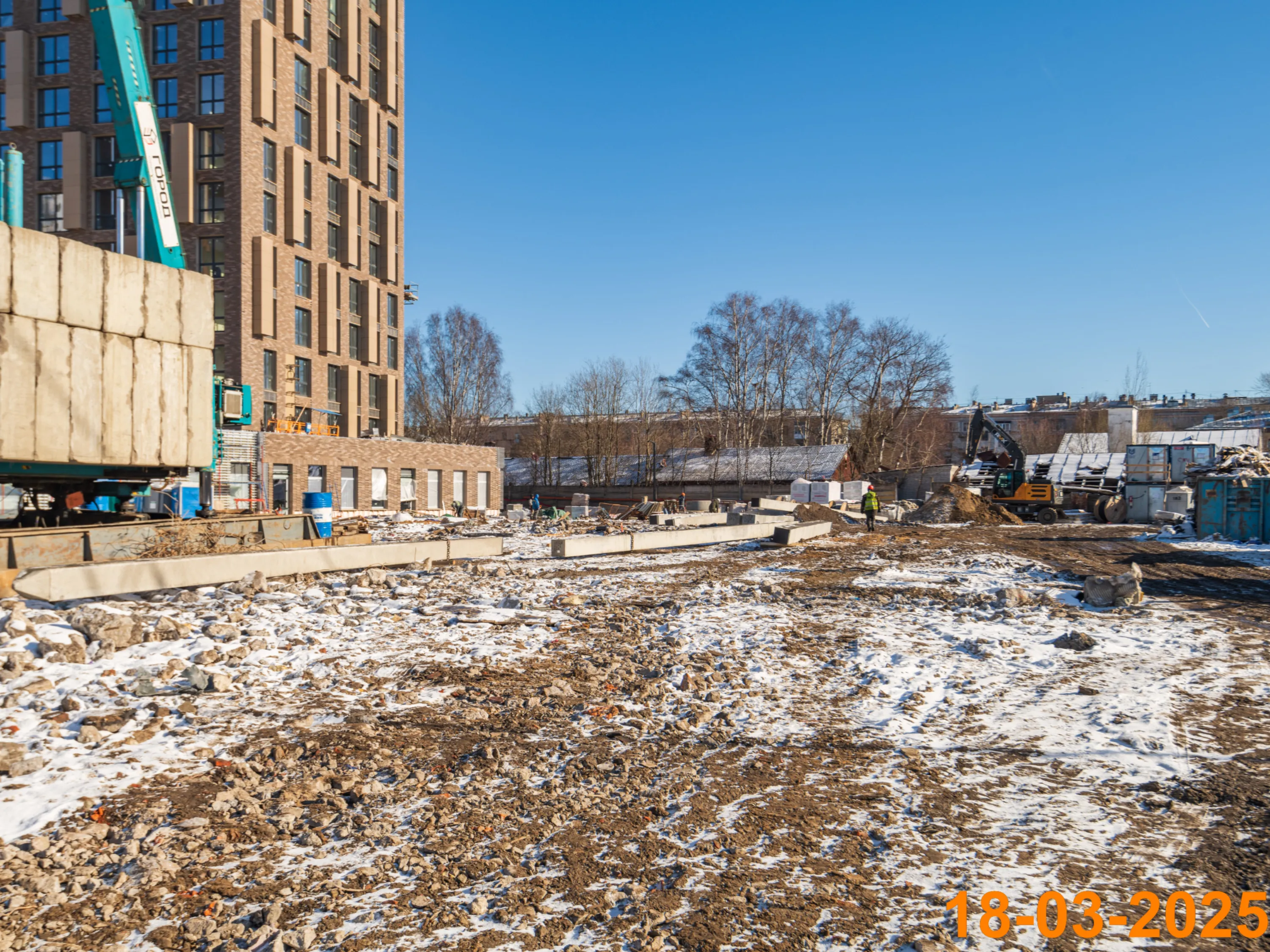 ЖК Шкиперский 19 ход строительства