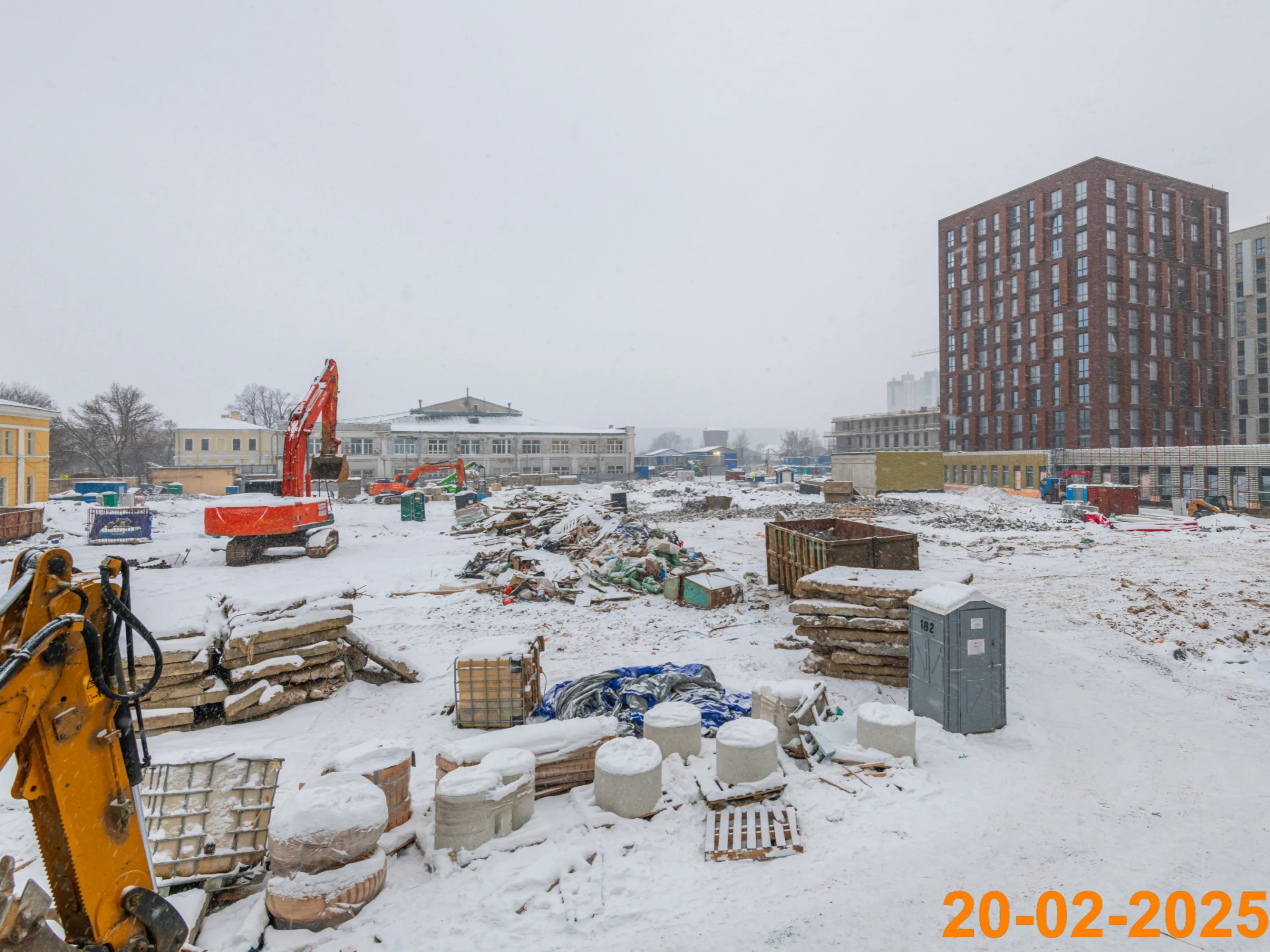 ЖК Шкиперский 19 ход строительства