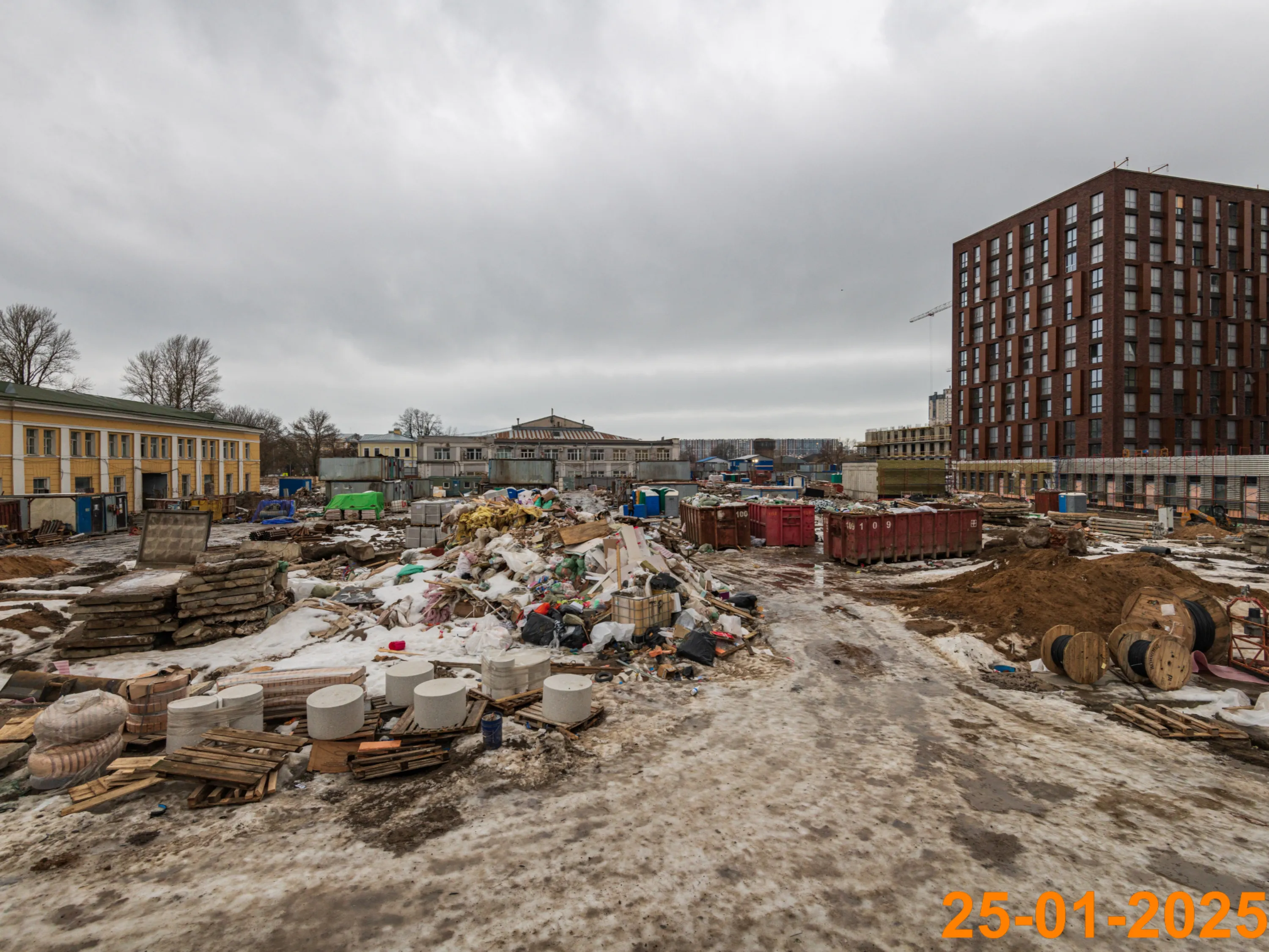 ЖК Шкиперский 19 ход строительства