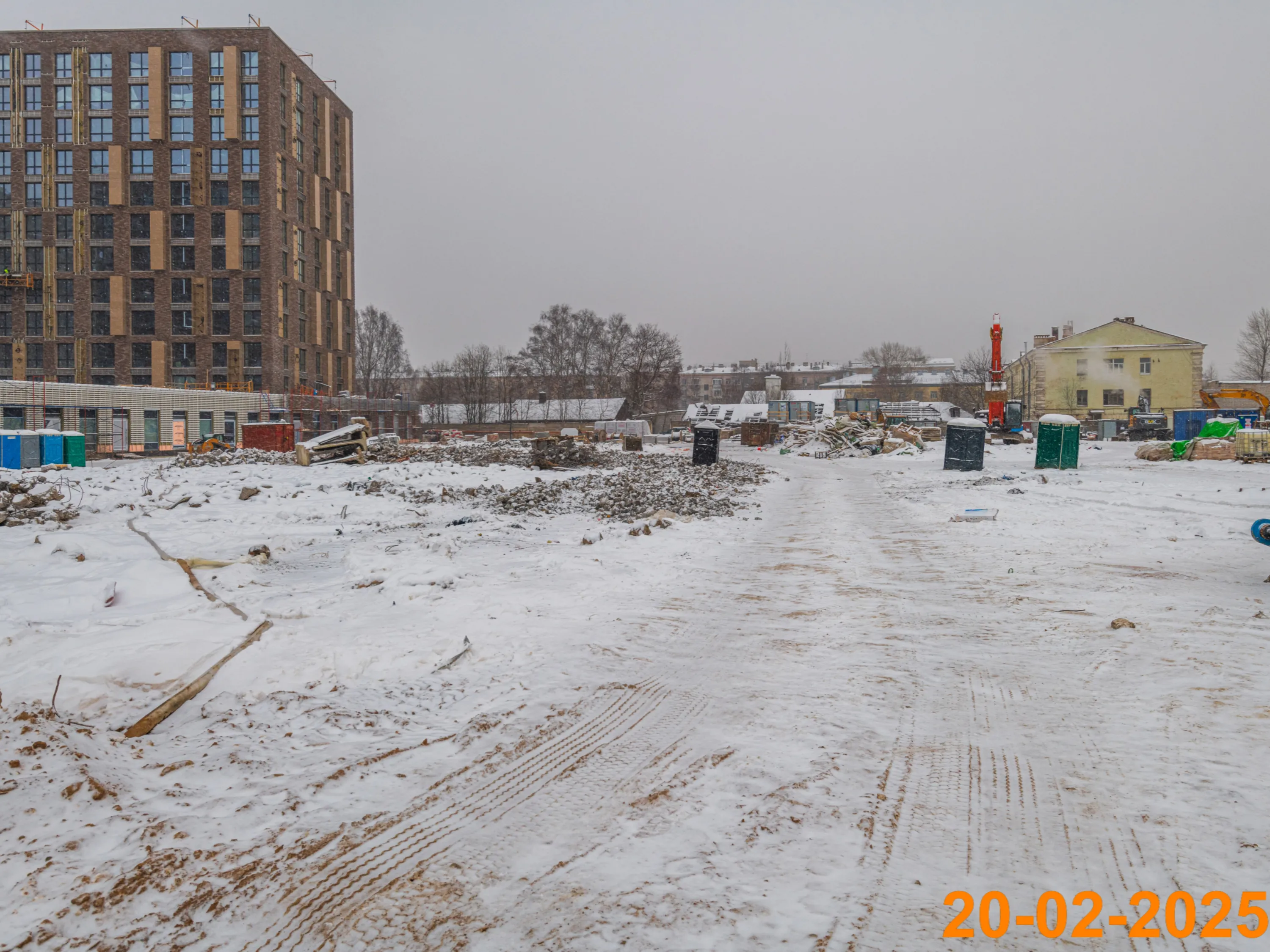 ЖК Шкиперский 19 ход строительства