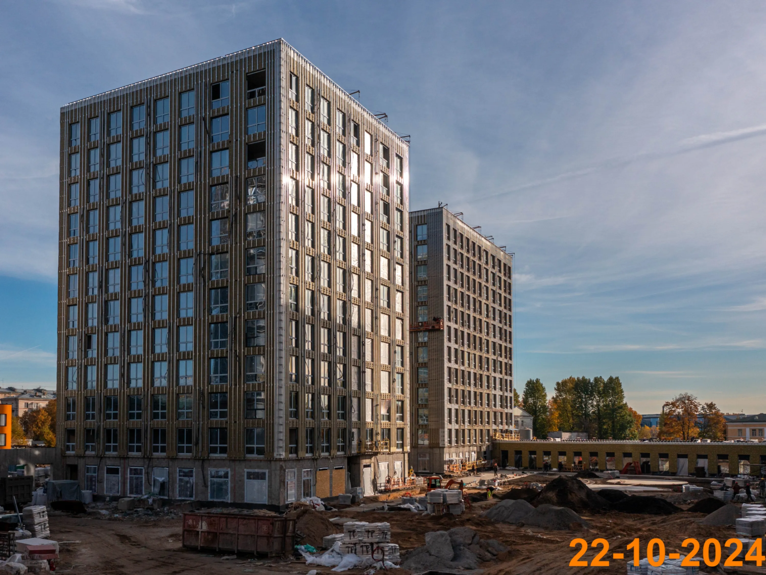 ЖК Шкиперский 19 ход строительства
