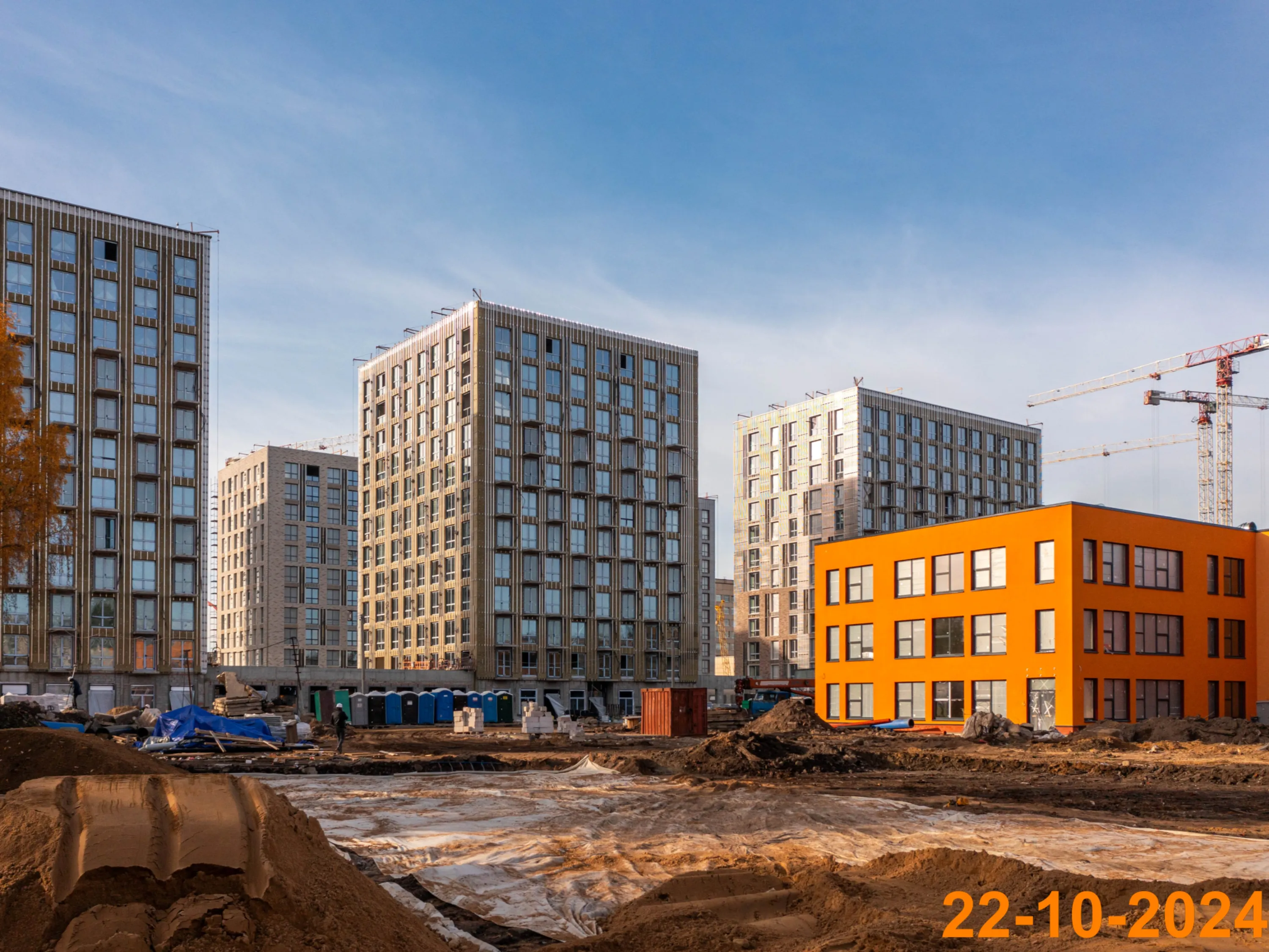 ЖК Шкиперский 19 ход строительства