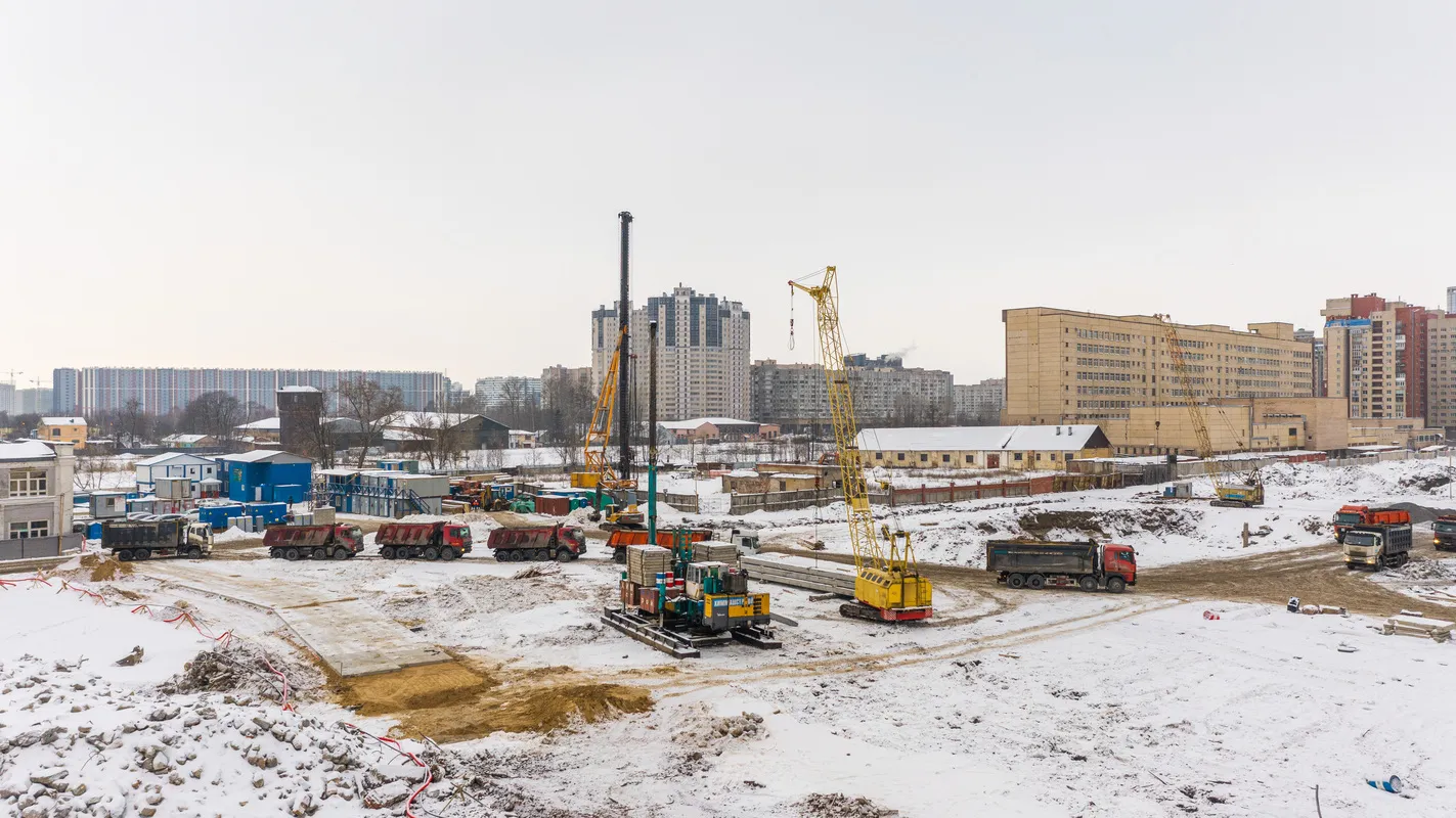 ЖК Шкиперский 19 ход строительства
