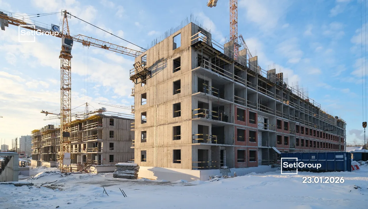 СЭТЛ Ривьера ход строительства