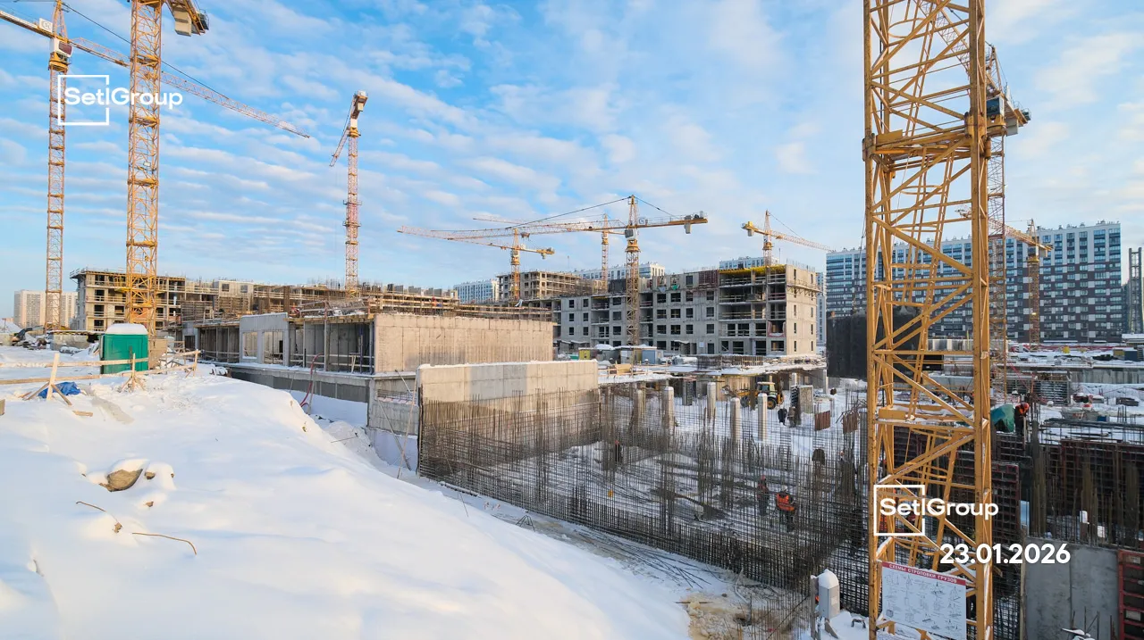 СЭТЛ Ривьера ход строительства