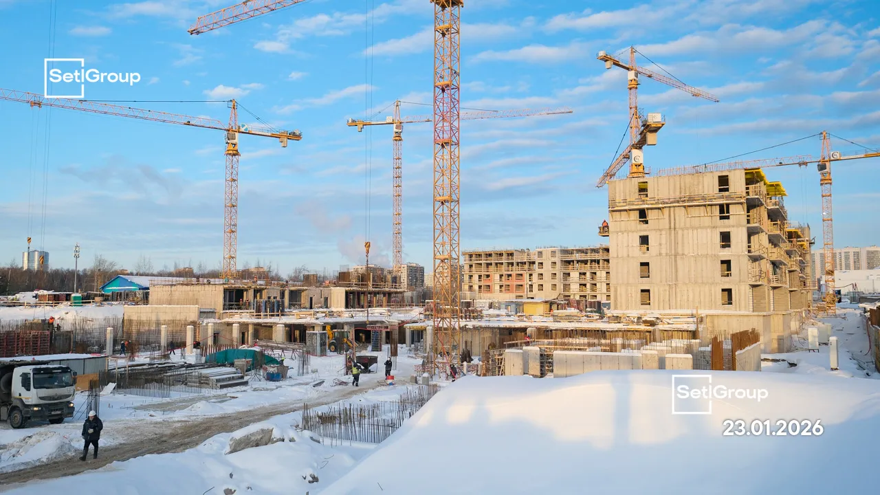 СЭТЛ Ривьера ход строительства