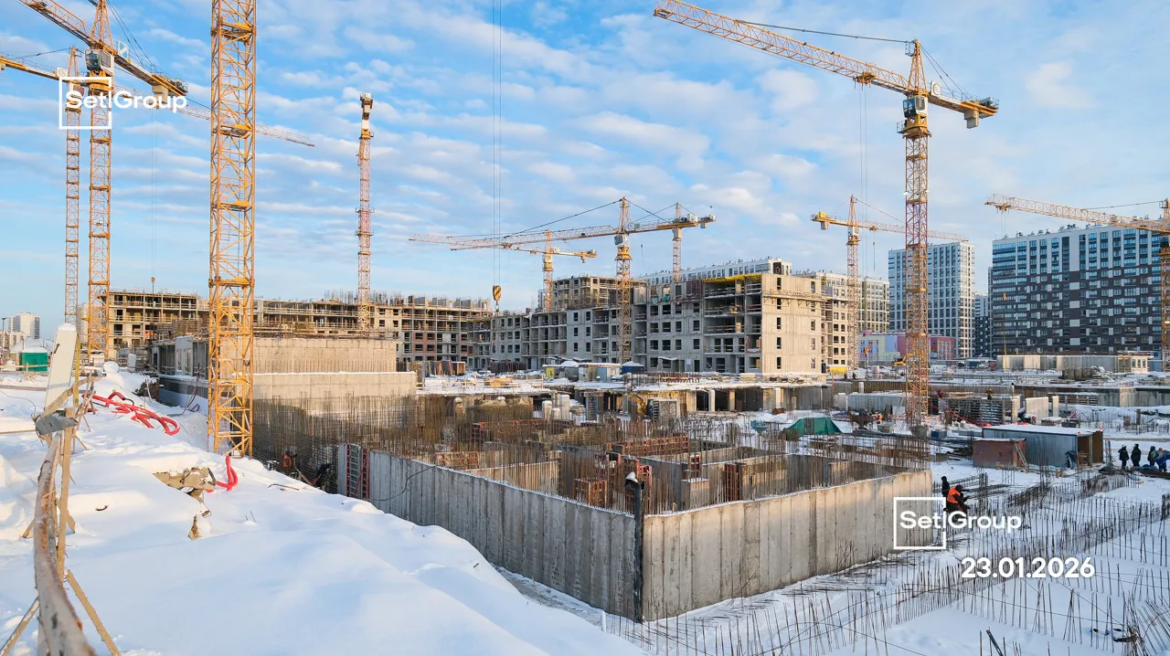 СЭТЛ Ривьера ход строительства