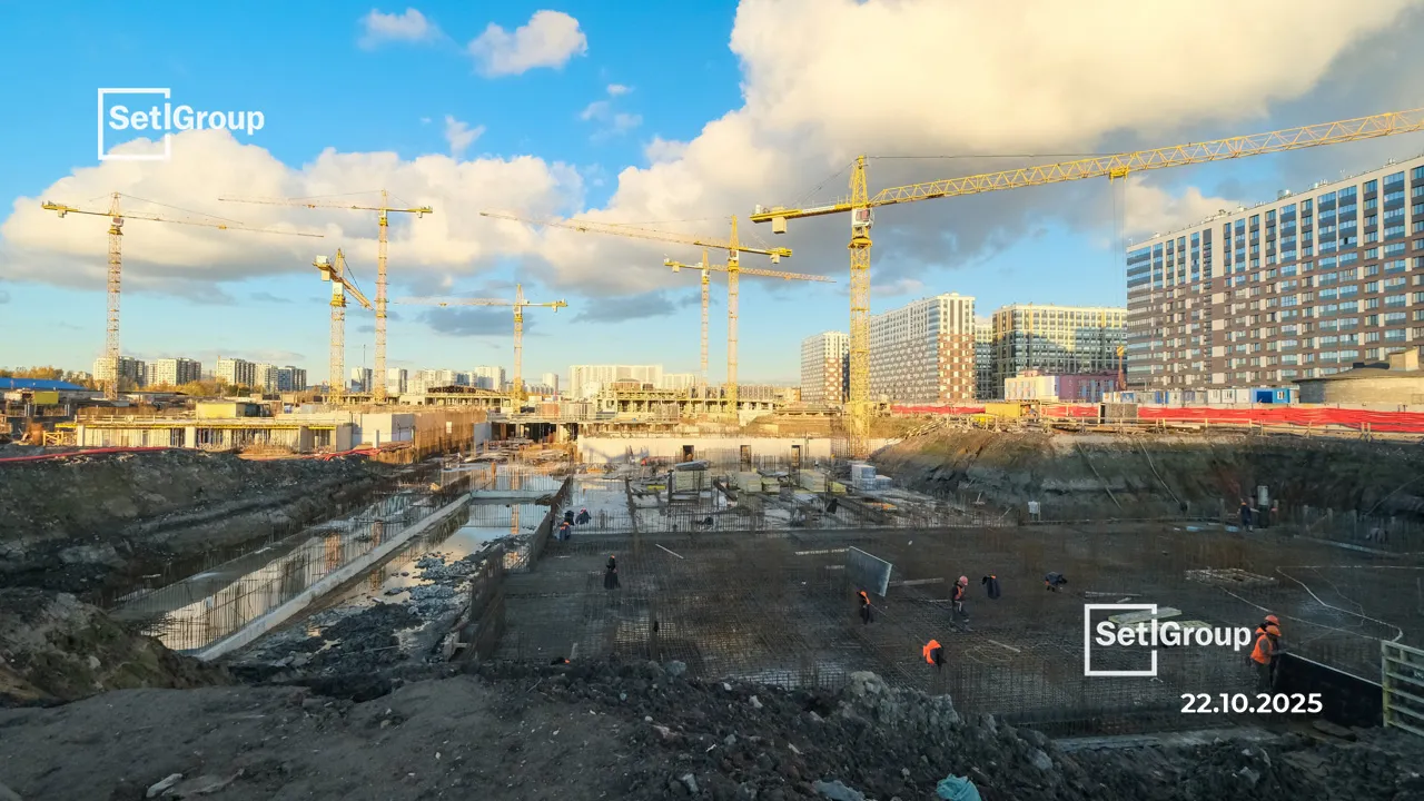 СЭТЛ Ривьера ход строительства