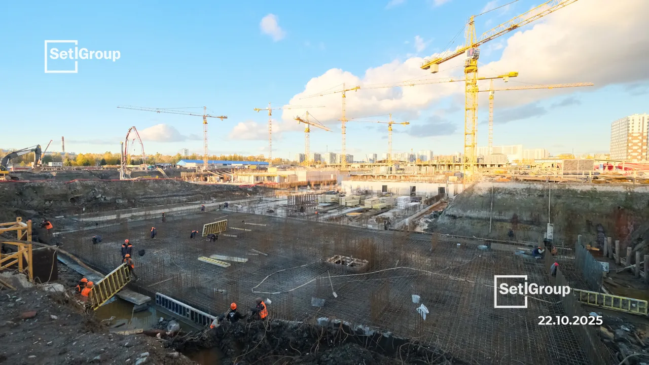 СЭТЛ Ривьера ход строительства