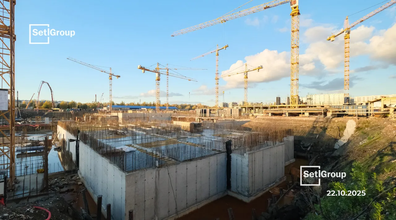 СЭТЛ Ривьера ход строительства